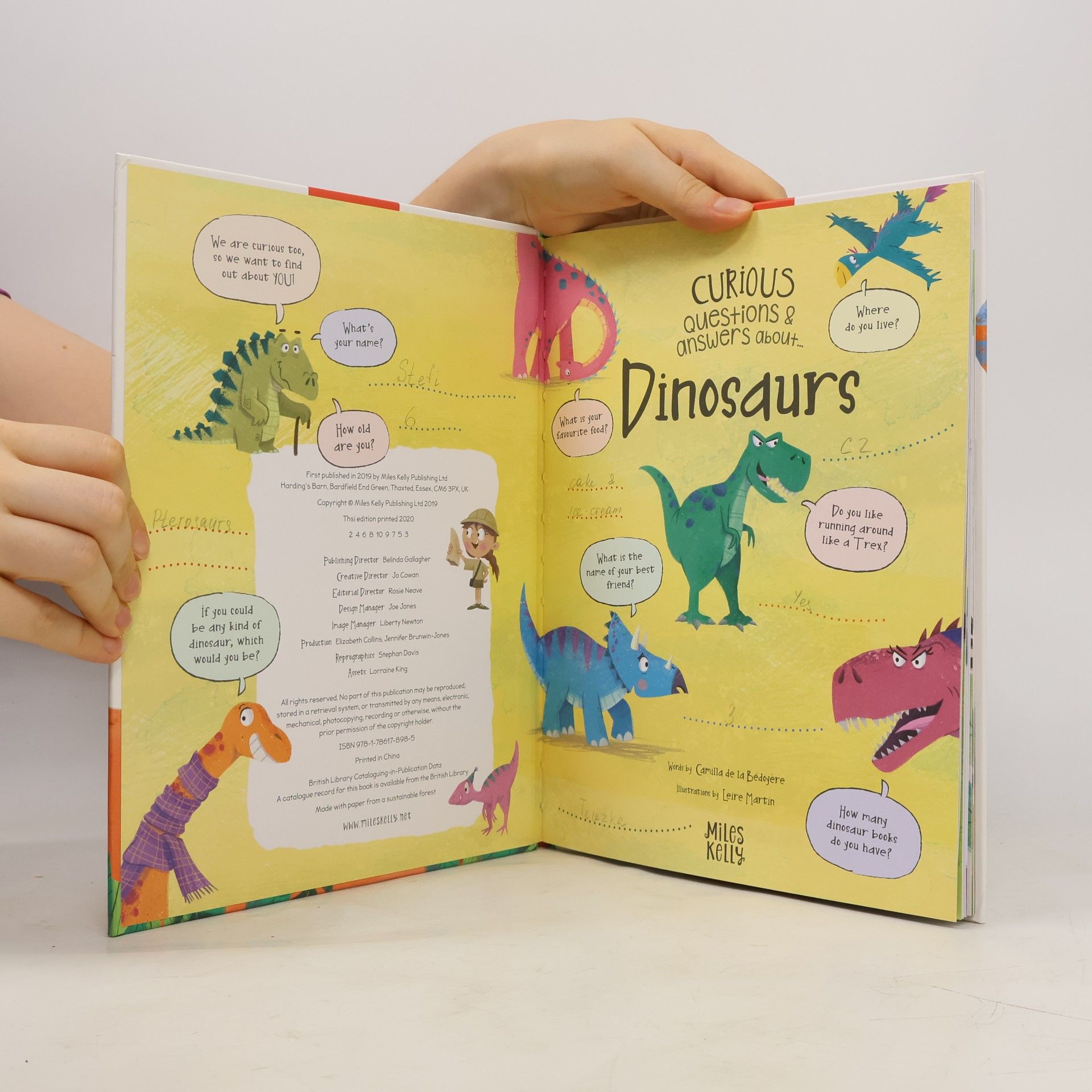 Bedoyere Camilla Curious Questions & Answers about Dinosaurs