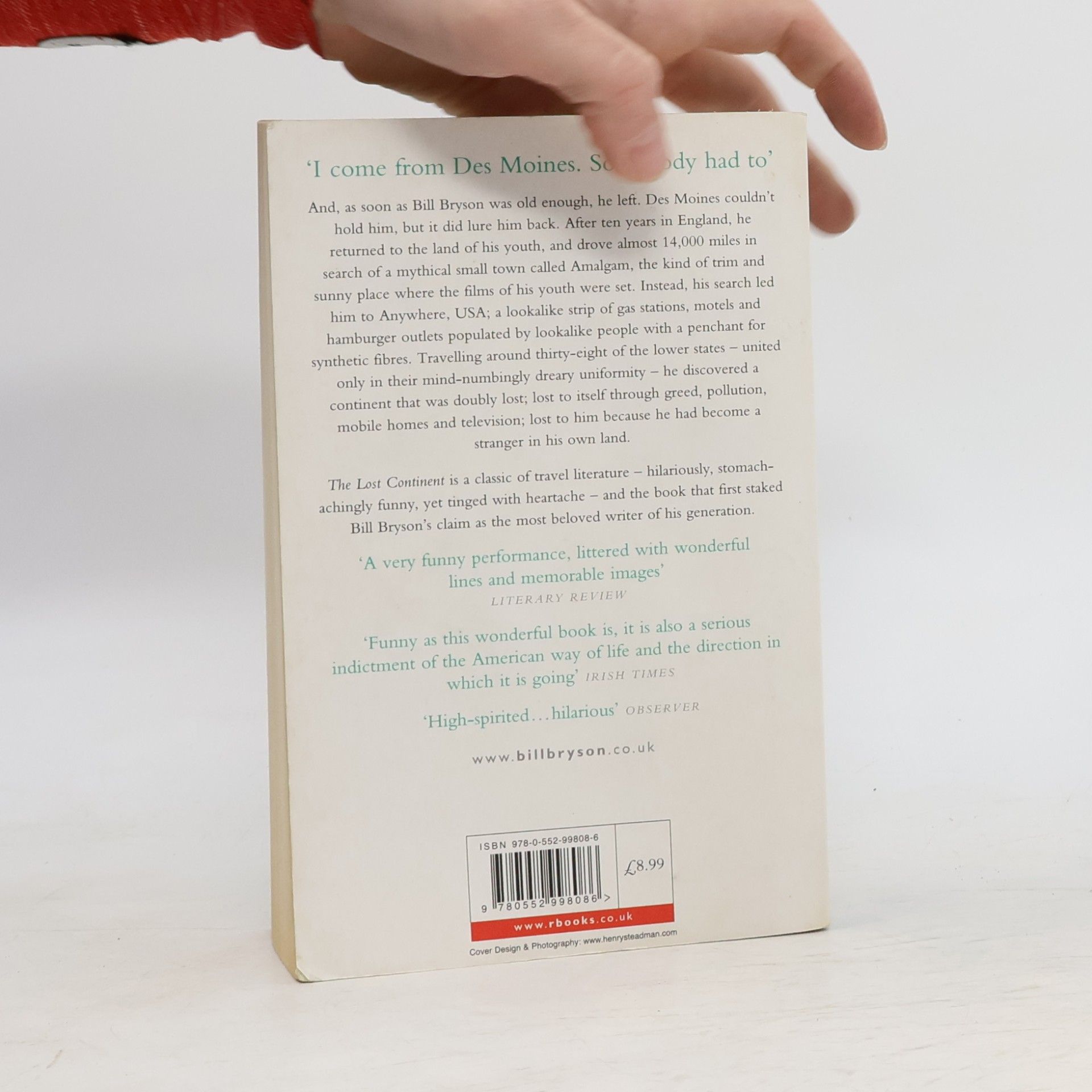 Bill Bryson The Lost Continent