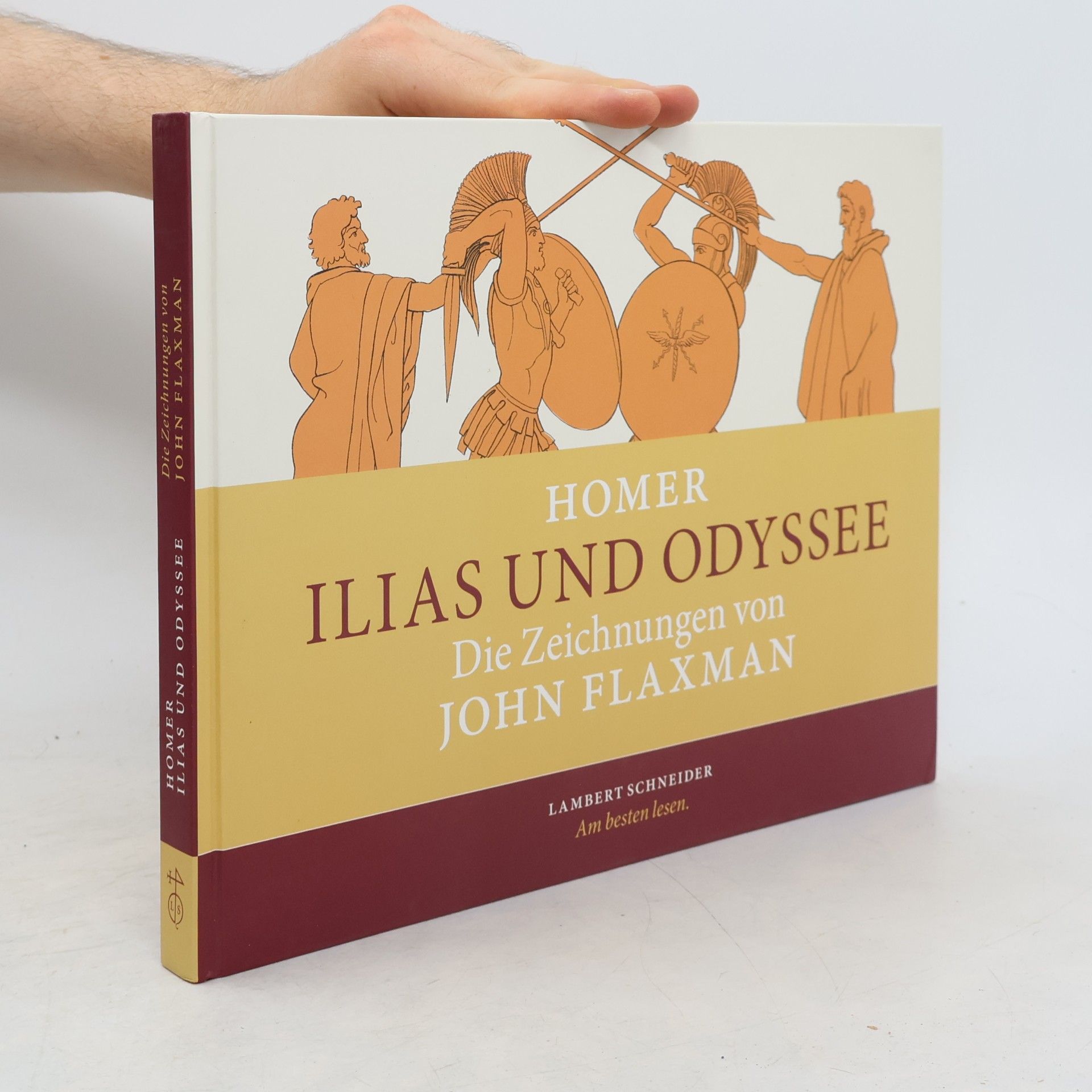 Homér Ilias und Odyssee. Die Zeichnungen von John Flaxman