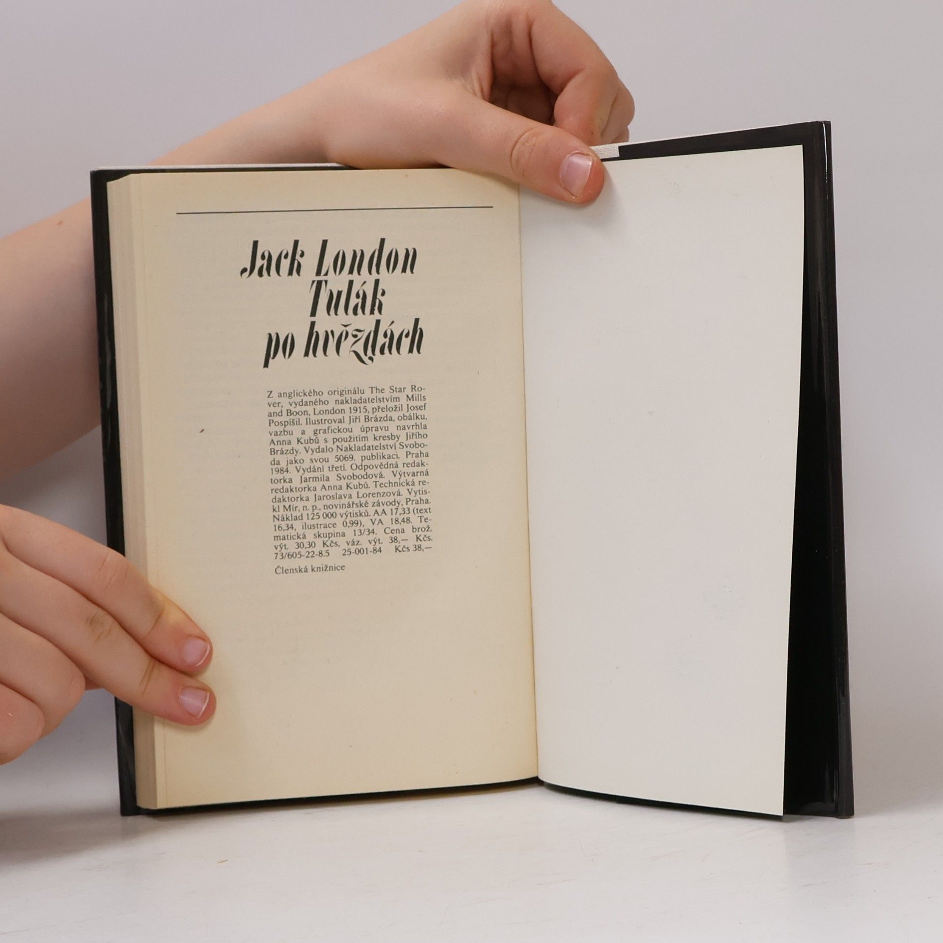 Jack London Tulák po hvězdách