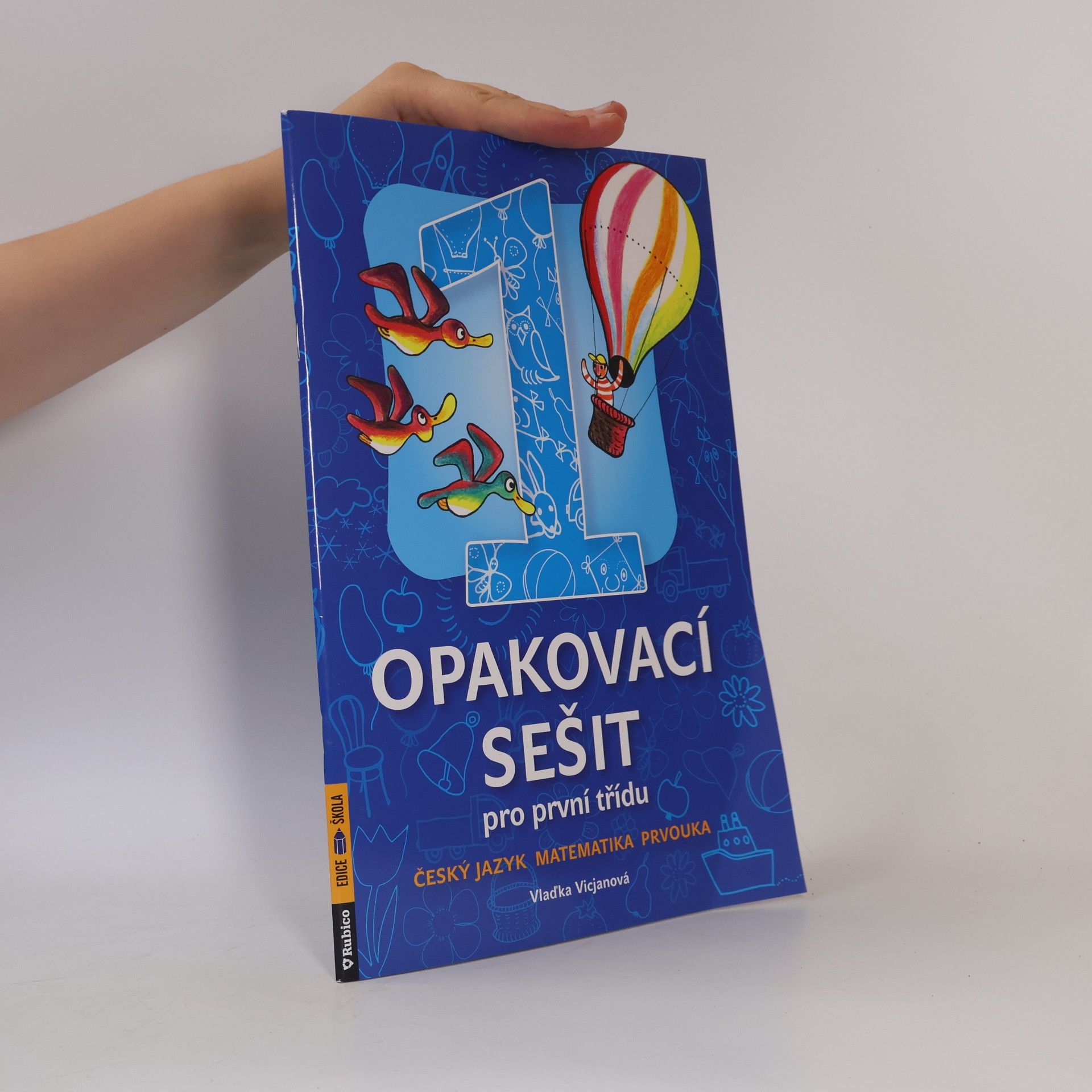 Vlaďka Gregorková Vicjanová Opakovací sešit pro první třídu : český jazyk, matematika, prvouka