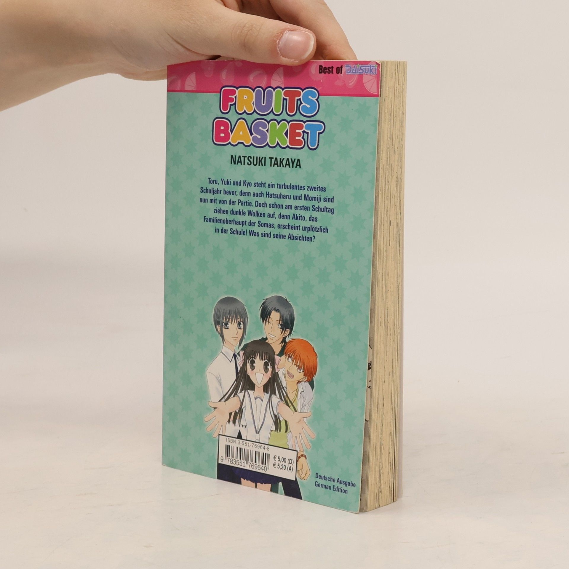 Natsuki Takaya Fruits basket 4