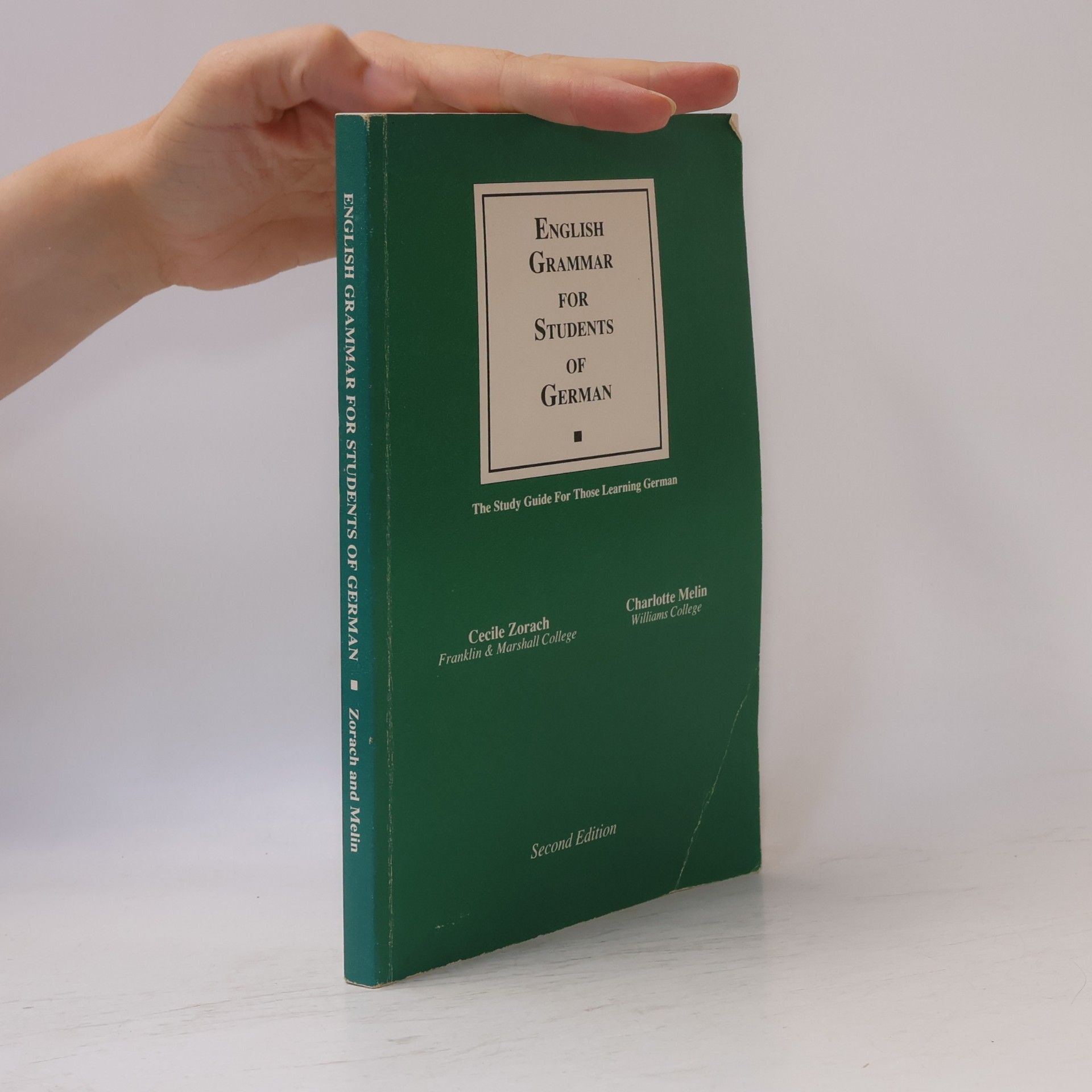 Charlotte Melin English Grammar for Students of German