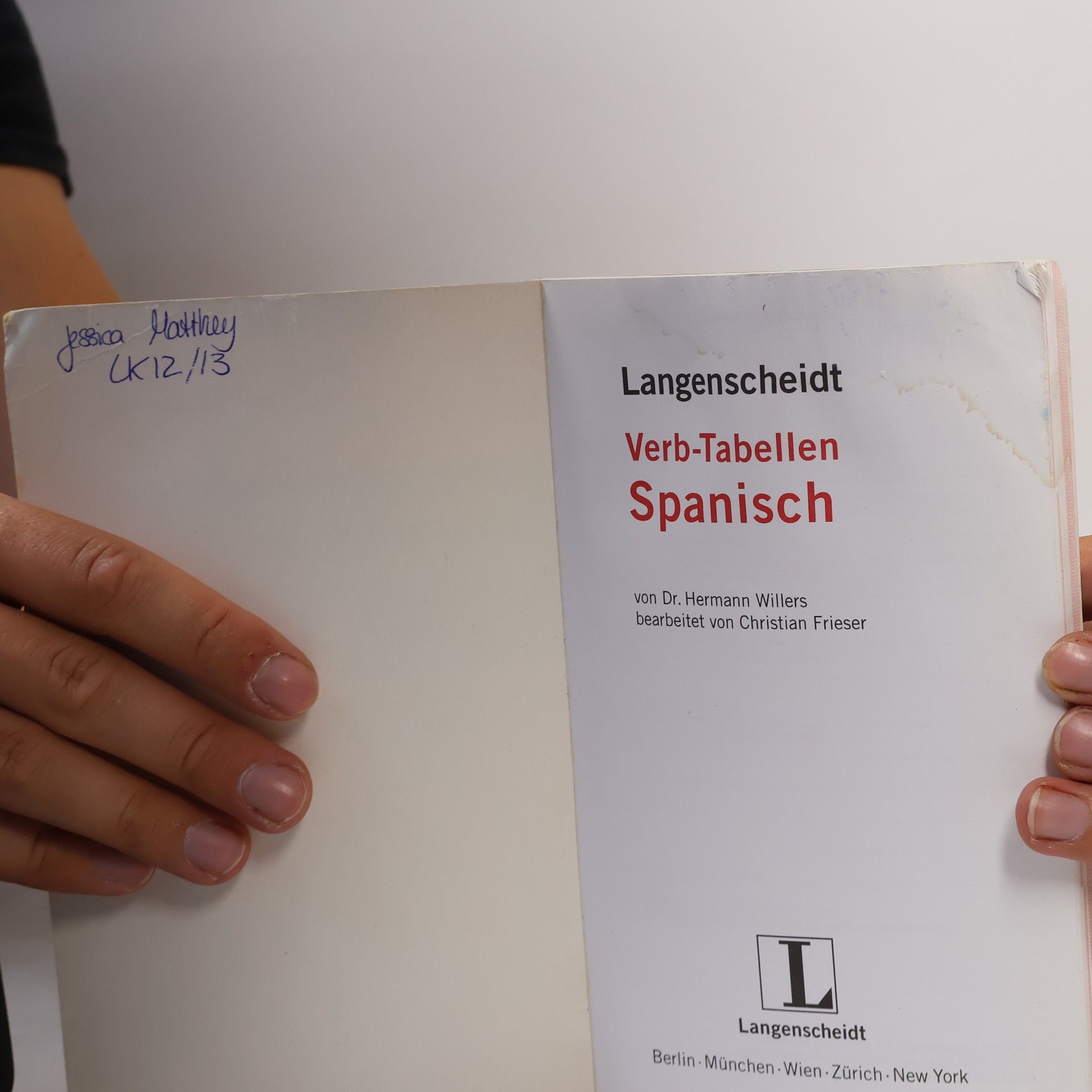 Langenscheidts Verb-Tabellen
