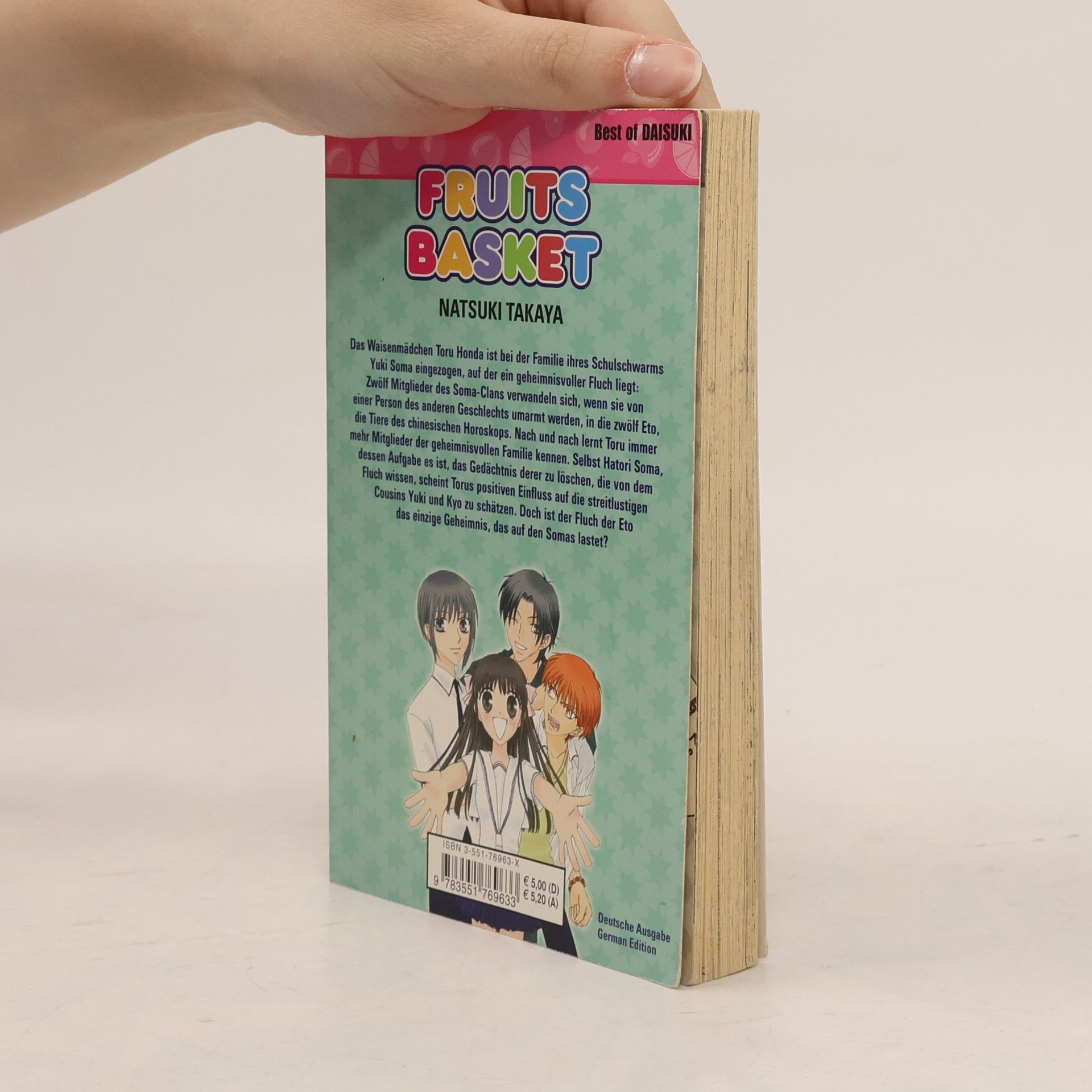 Natsuki Takaya Fruits basket 3