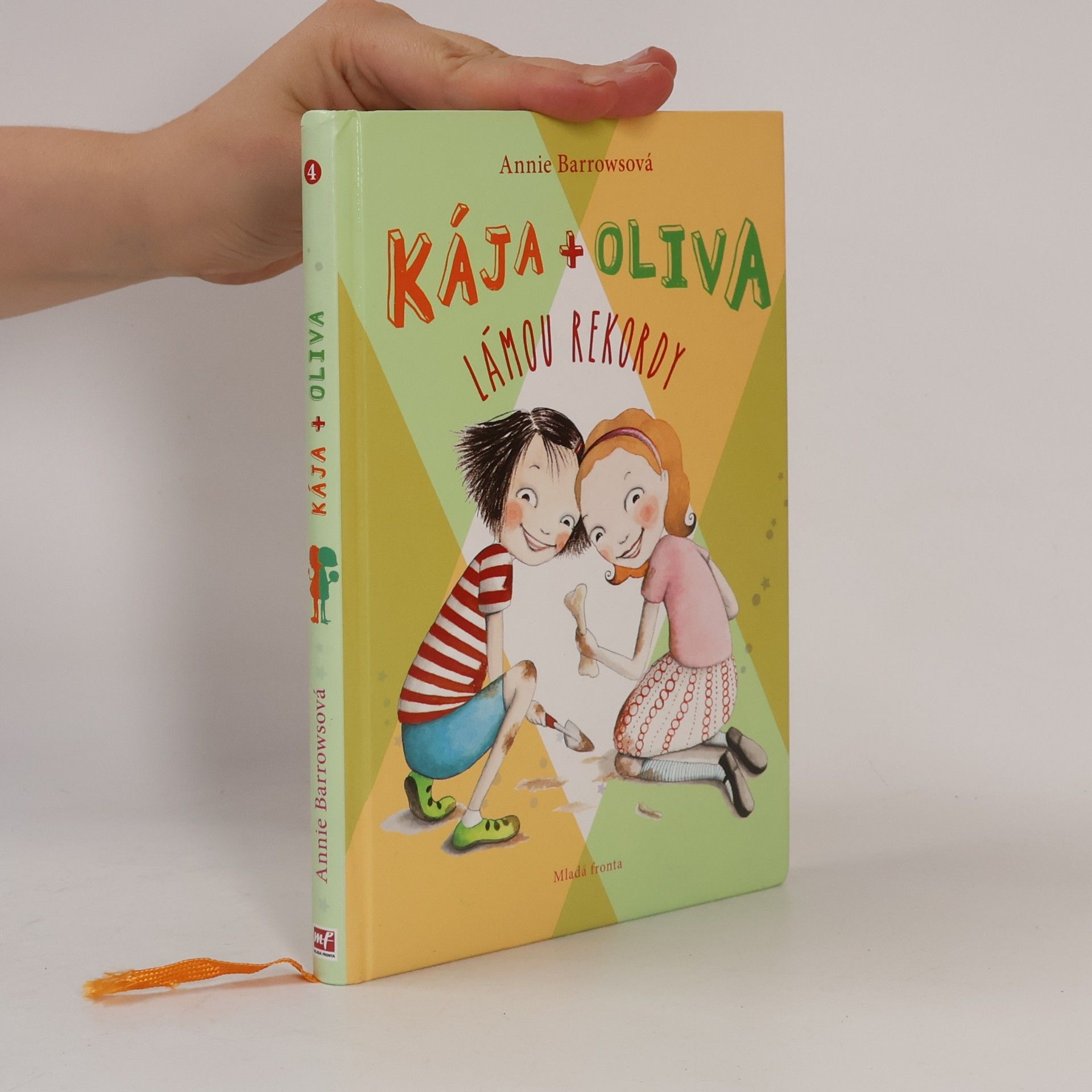 Annie Barrows Kája + Oliva lámou rekordy