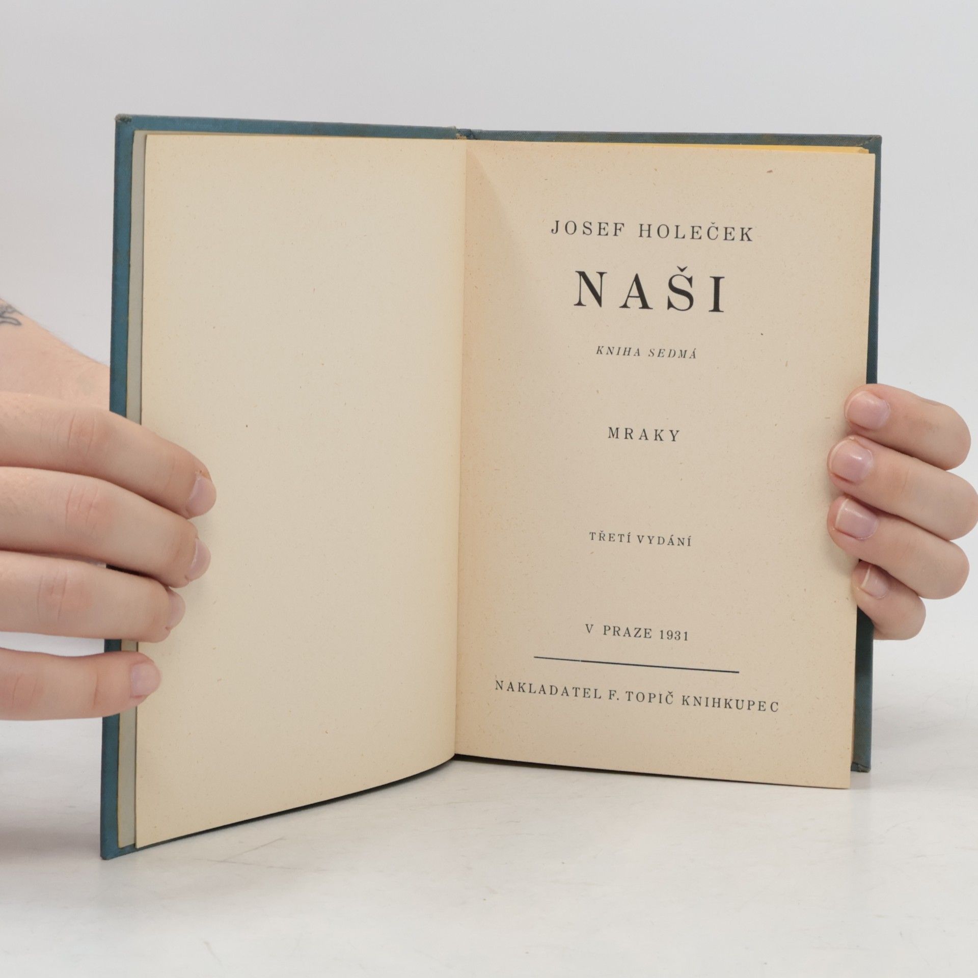 Josef Holeček Naši VII: Mraky