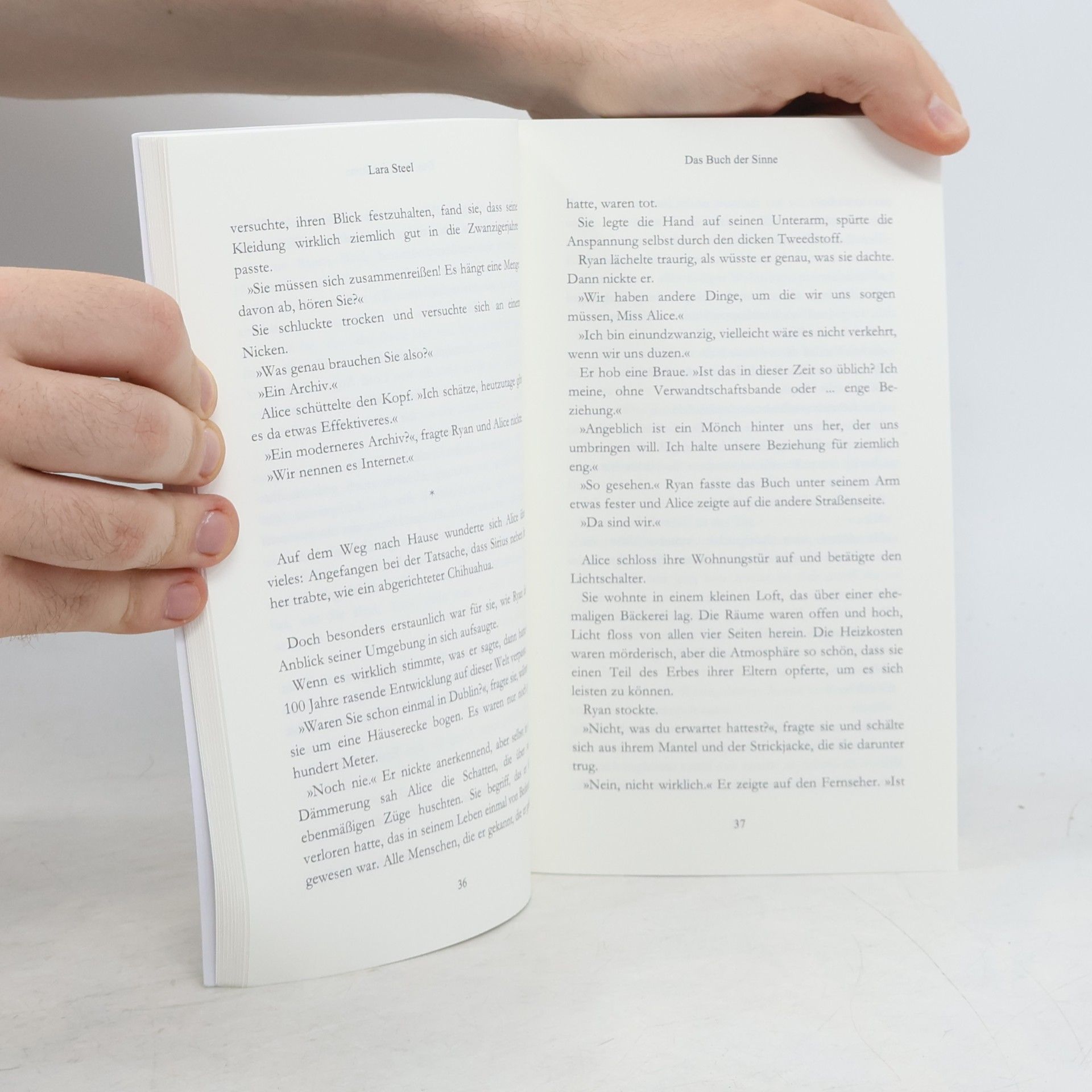 Lara Steel Das Buch der Sinne
