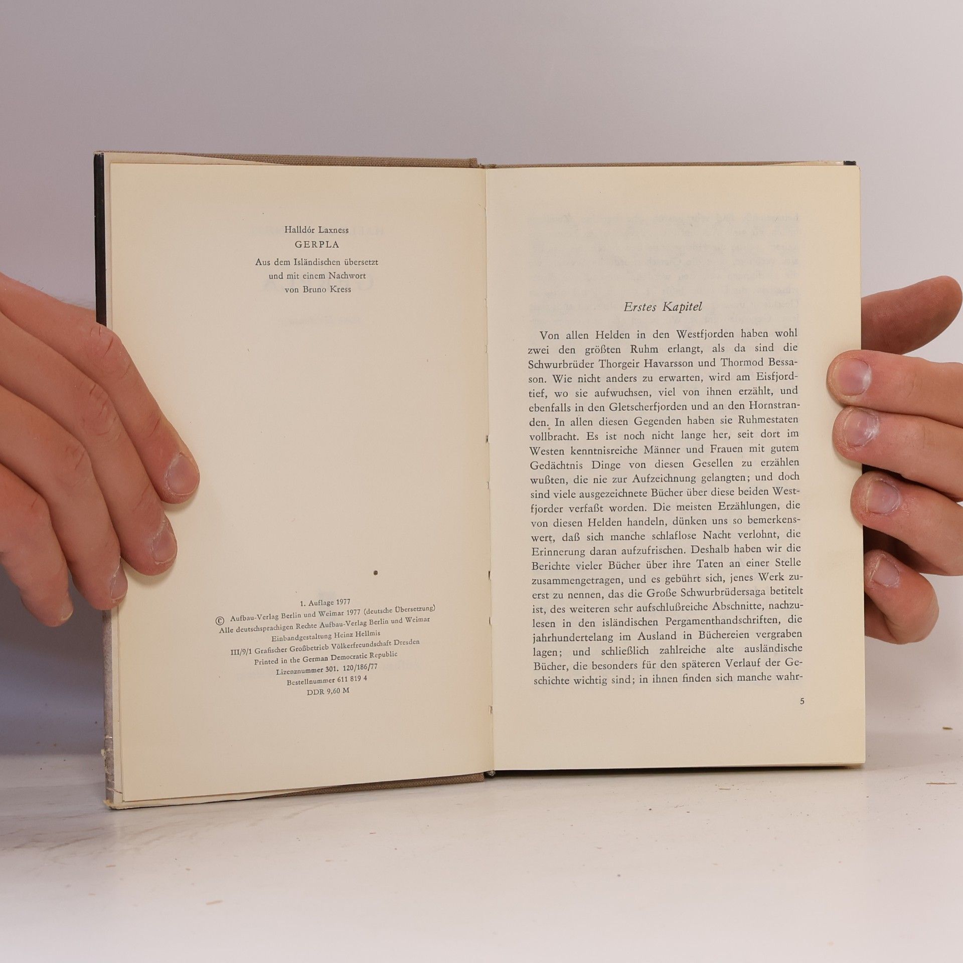 Halldór Laxness Gerpla