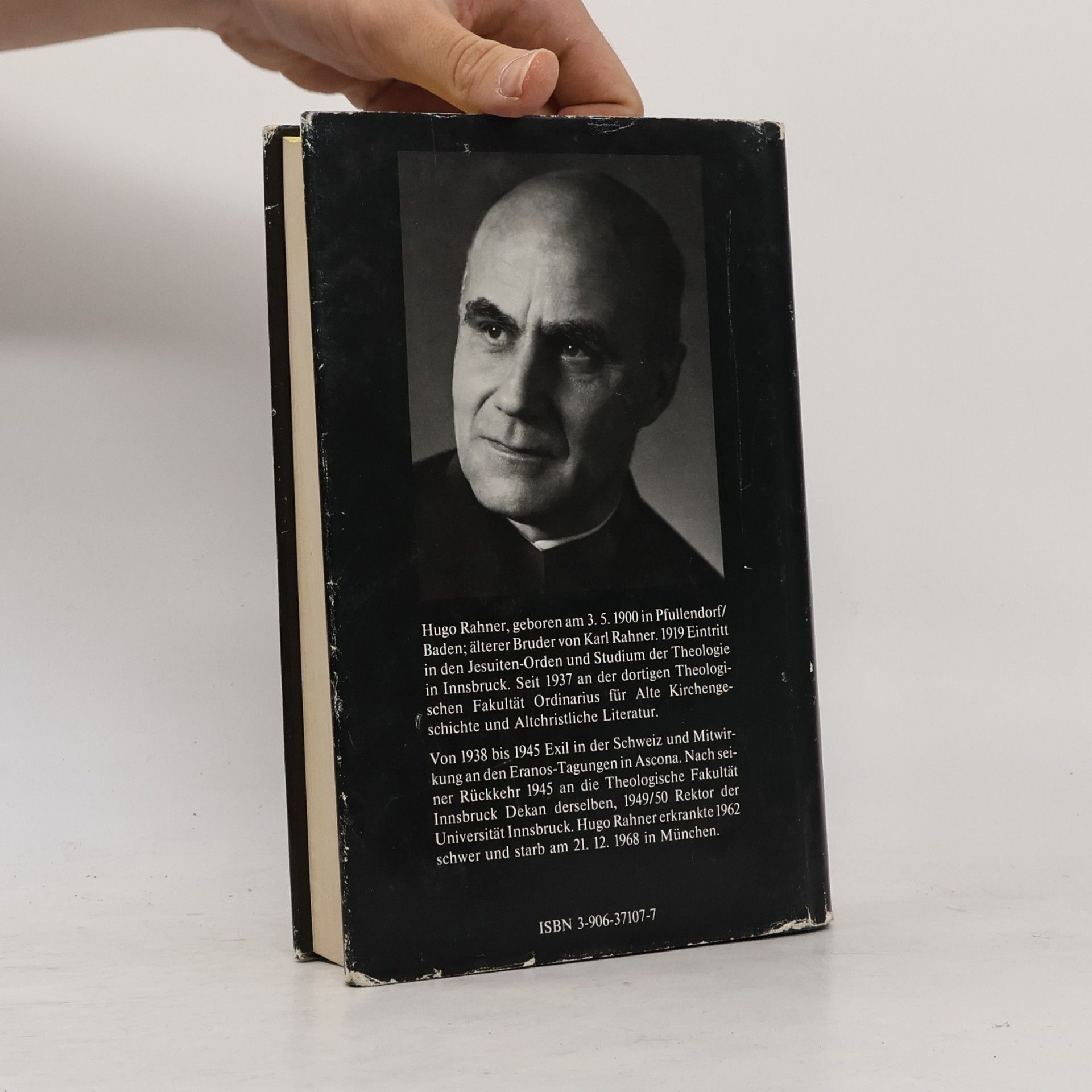 Hugo Rahner Griechische Mythen in christlicher Deutung