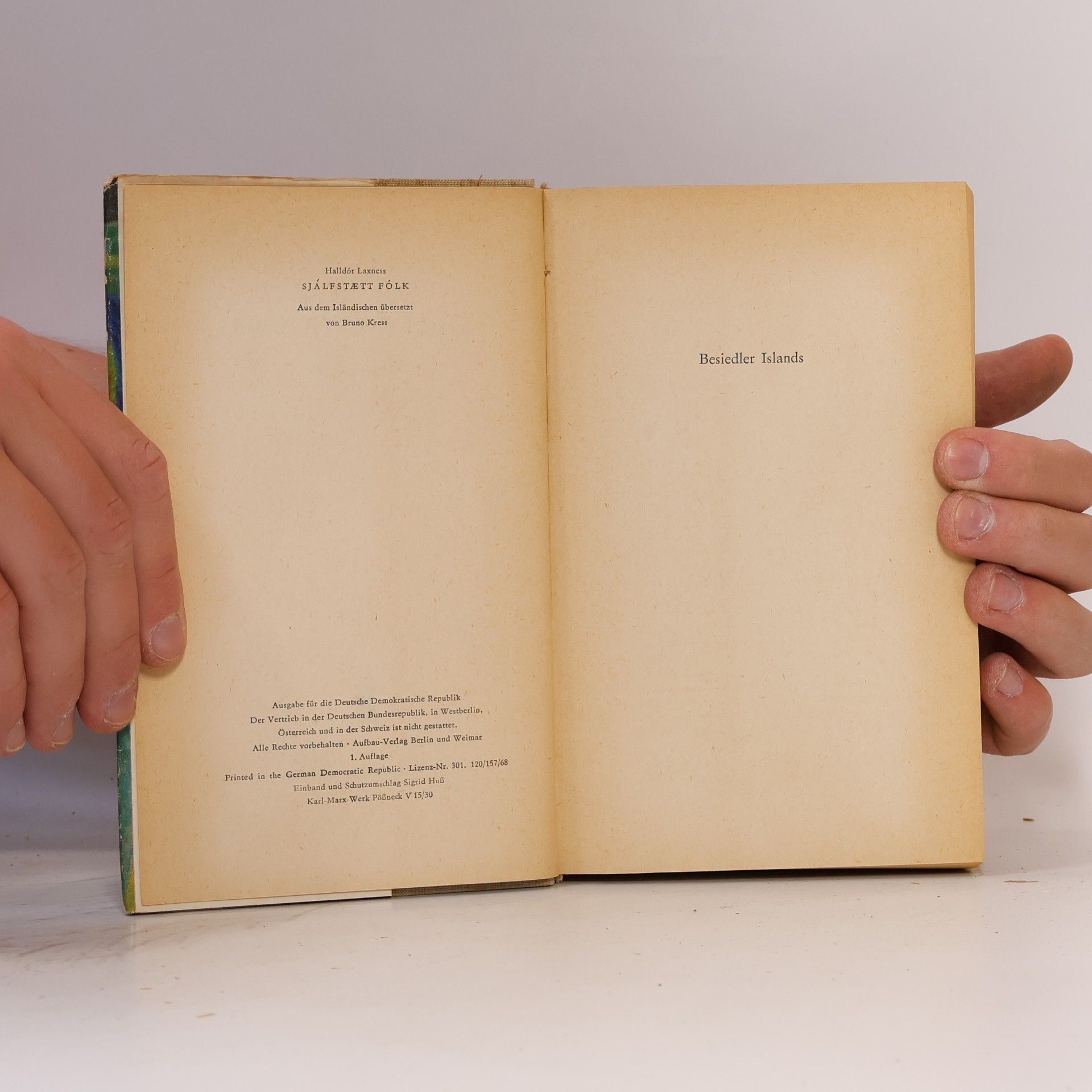 Halldór Laxness Sein eigener Herr