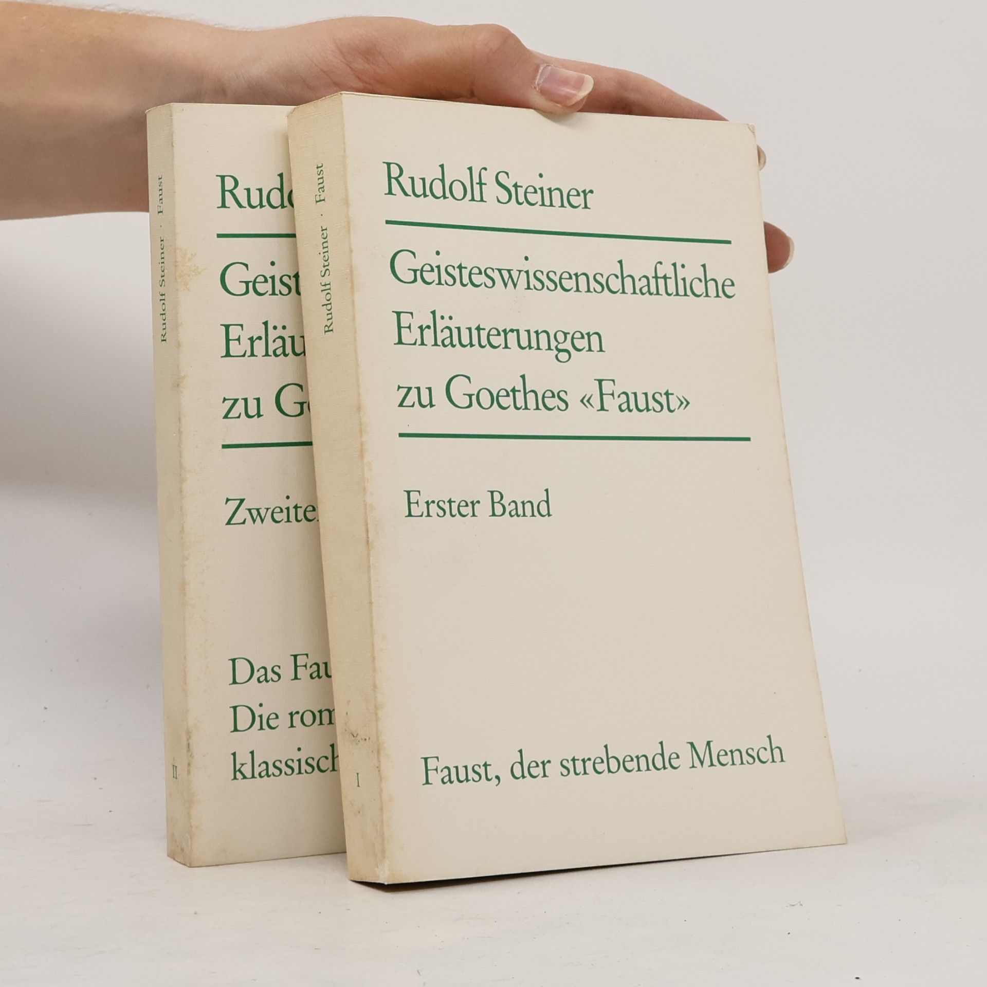 Rudolf Steiner Geisteswissenschaftliche Erläuterungen zu Goethes "Faust" 1-2