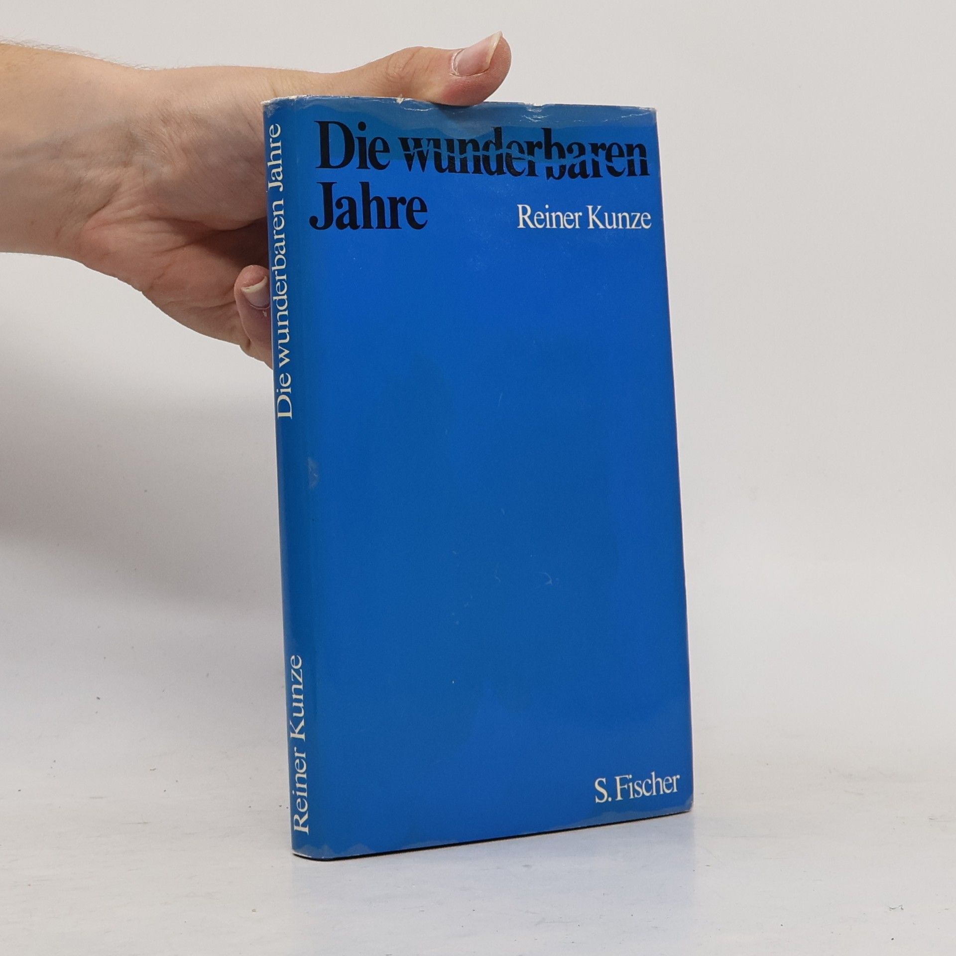 Reiner Kunze Die wunderbaren Jahre