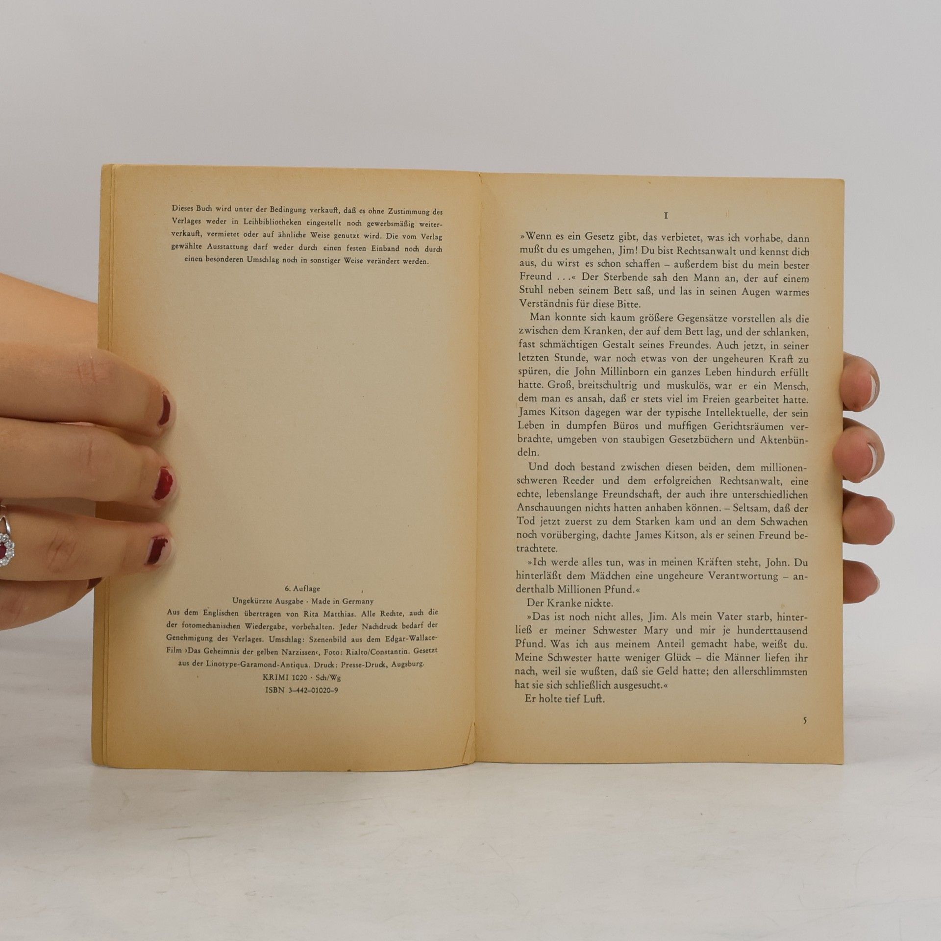 Edgar Wallace Der grüne Brand