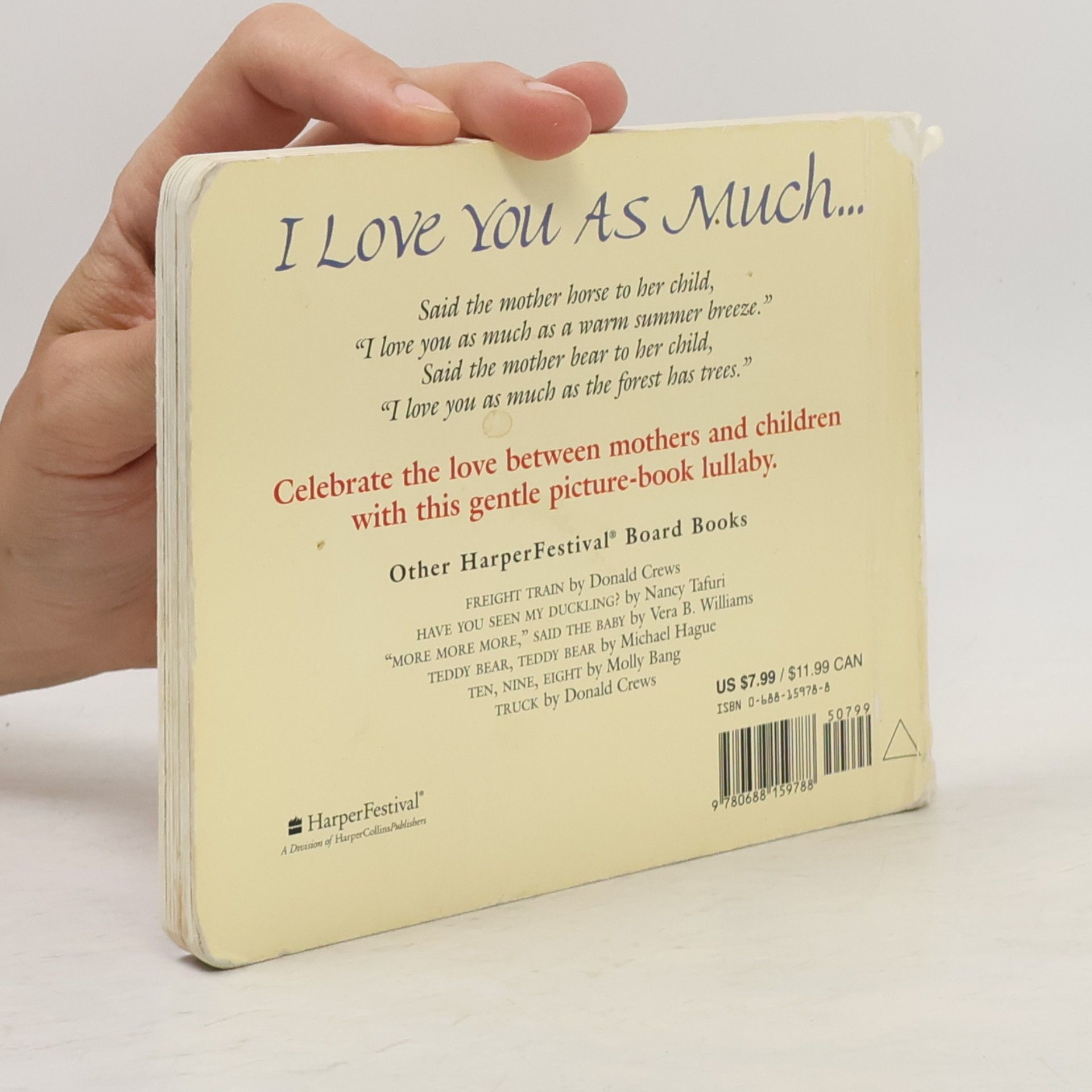Laura Krauss Melmed I Love You as Much... Board Book