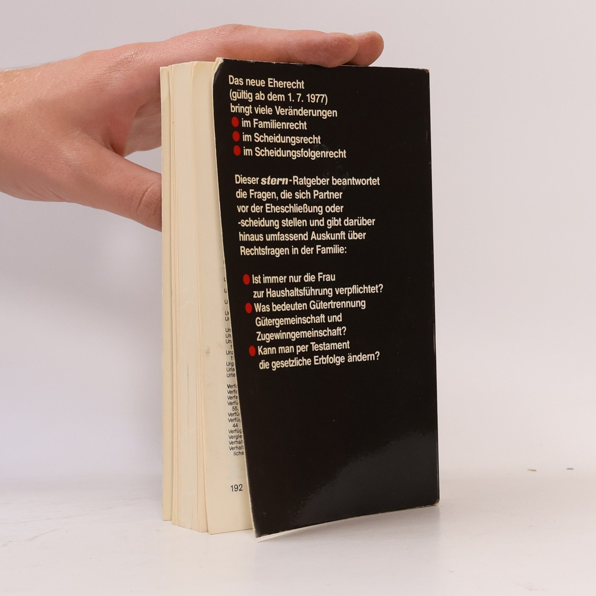 Various authors Das neue Eherecht