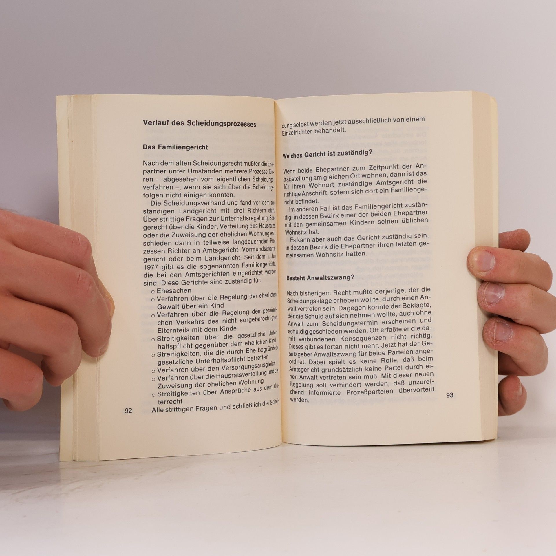 Various authors Das neue Eherecht