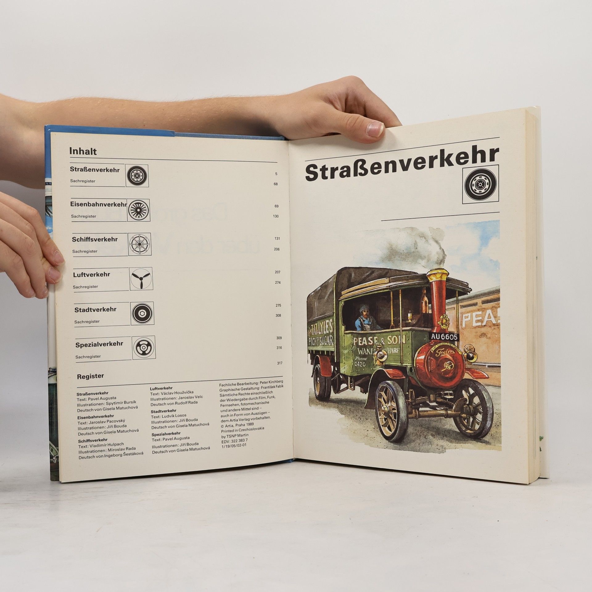 Kolektiv autorů Das große Buch über den Verkehr