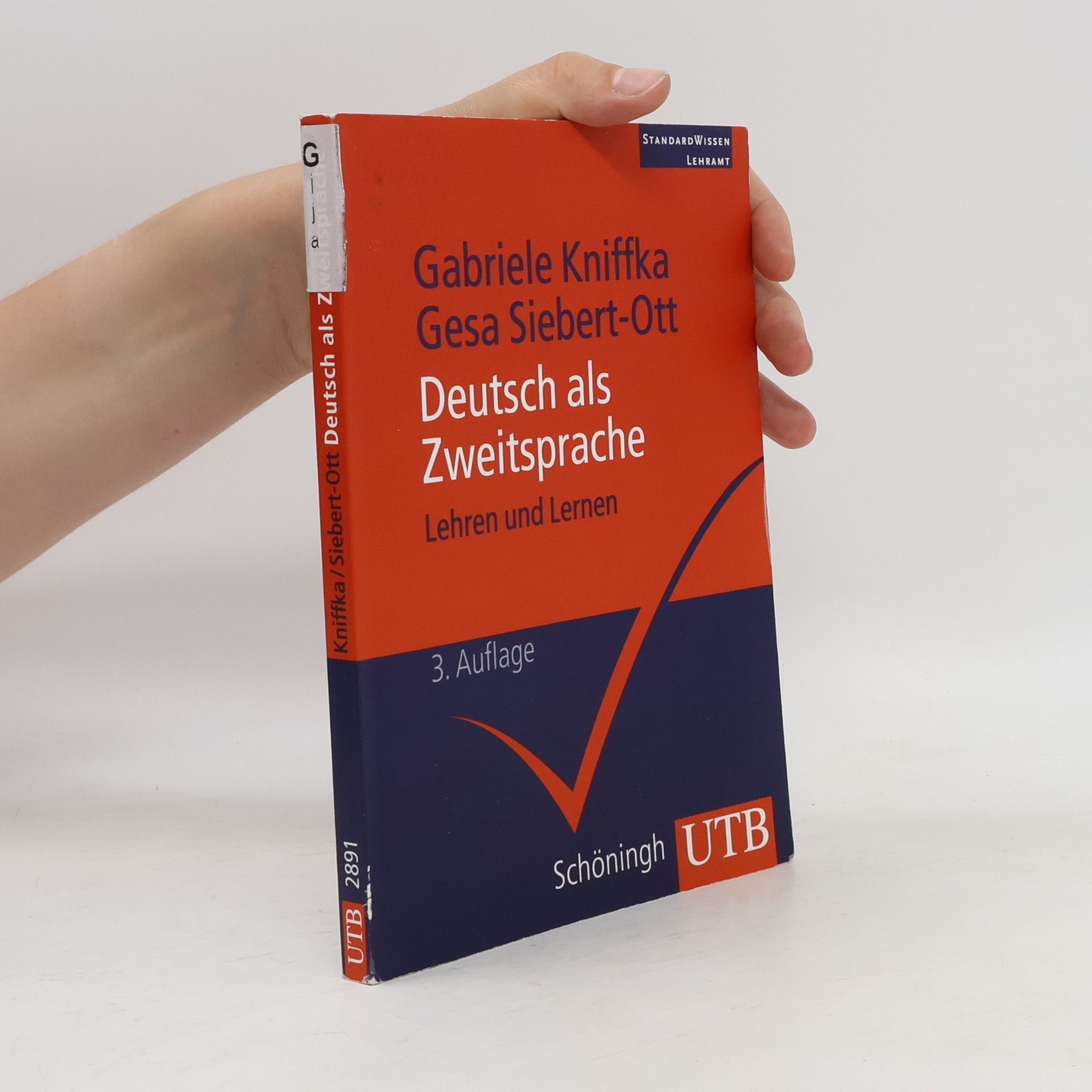 Gabriele Kniffka Deutsch als Zweitsprache