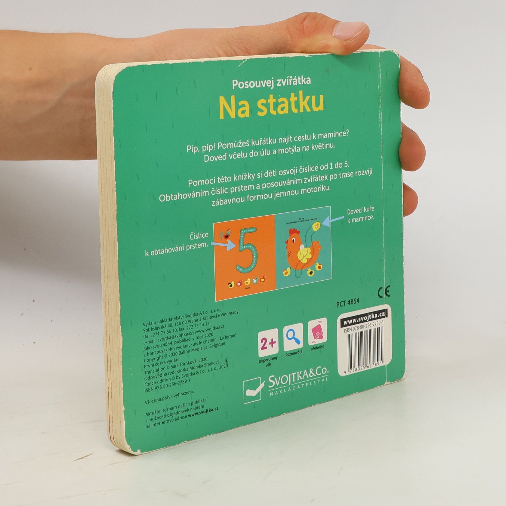 Sára Töröková Posouvej zvířátka - Na statku