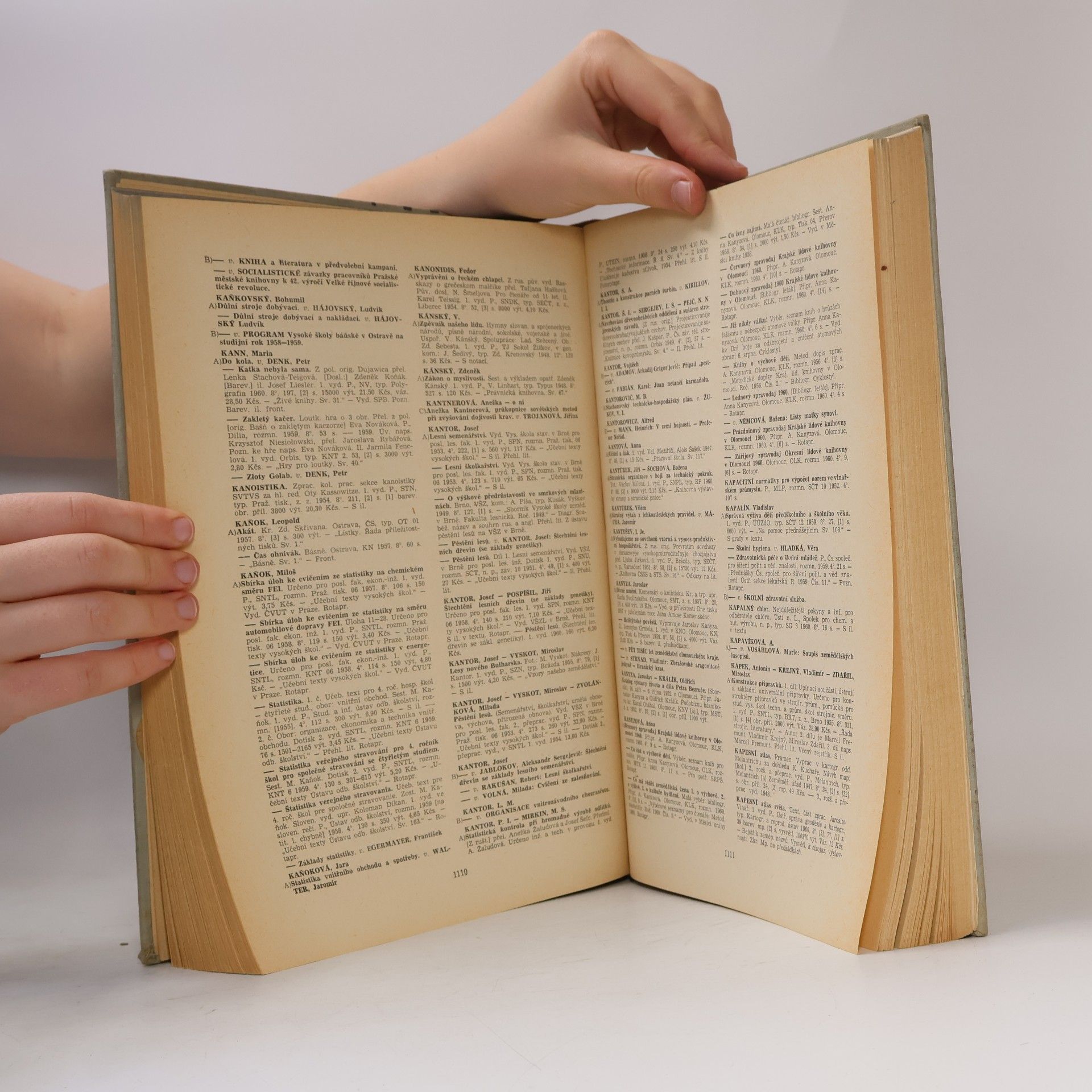 Autorenkollektiv Bibliografie české knižní tvorby 1945-1960 II. H-K