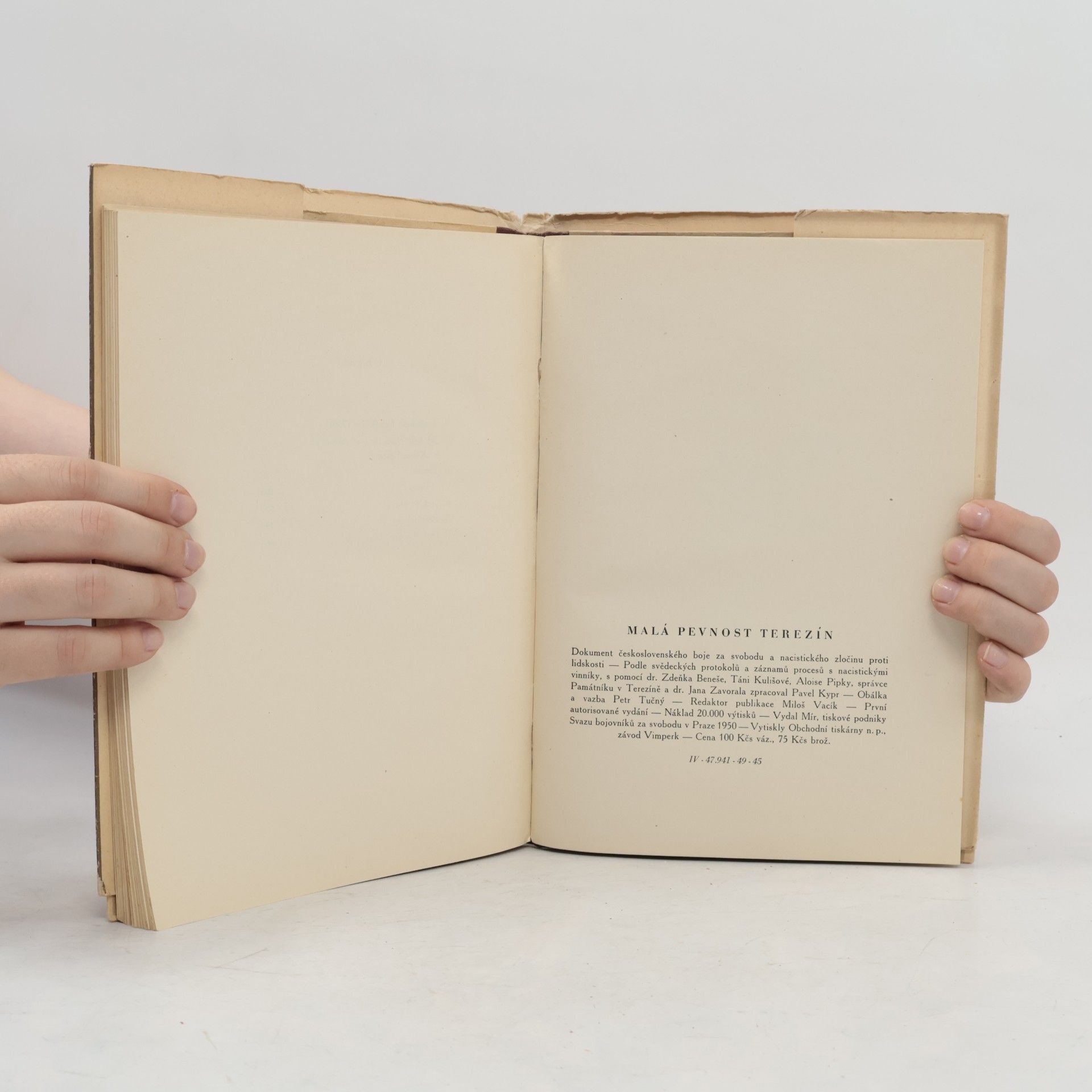 Autorenkollektiv Malá pevnost Terezín