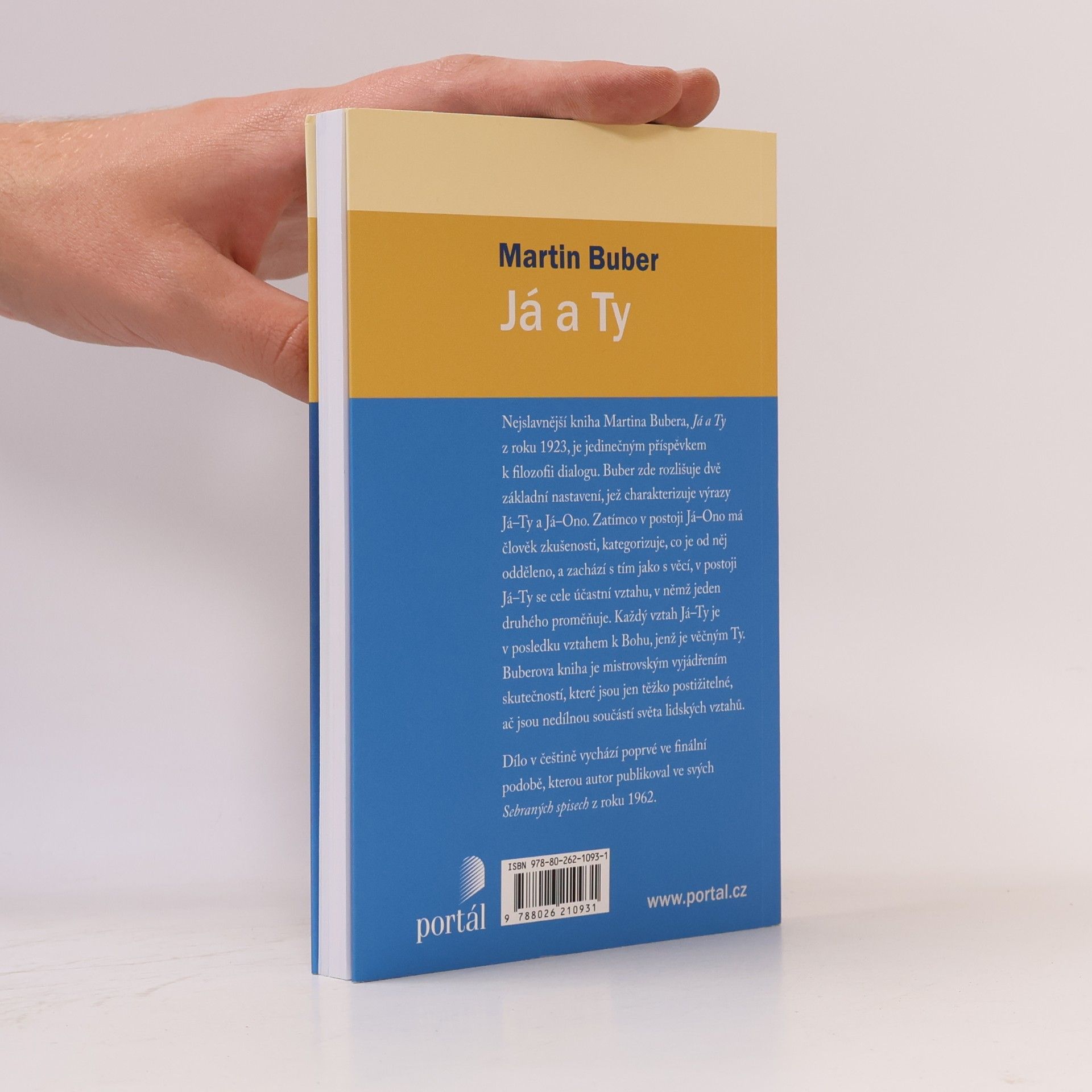 Martin Buber Já a Ty
