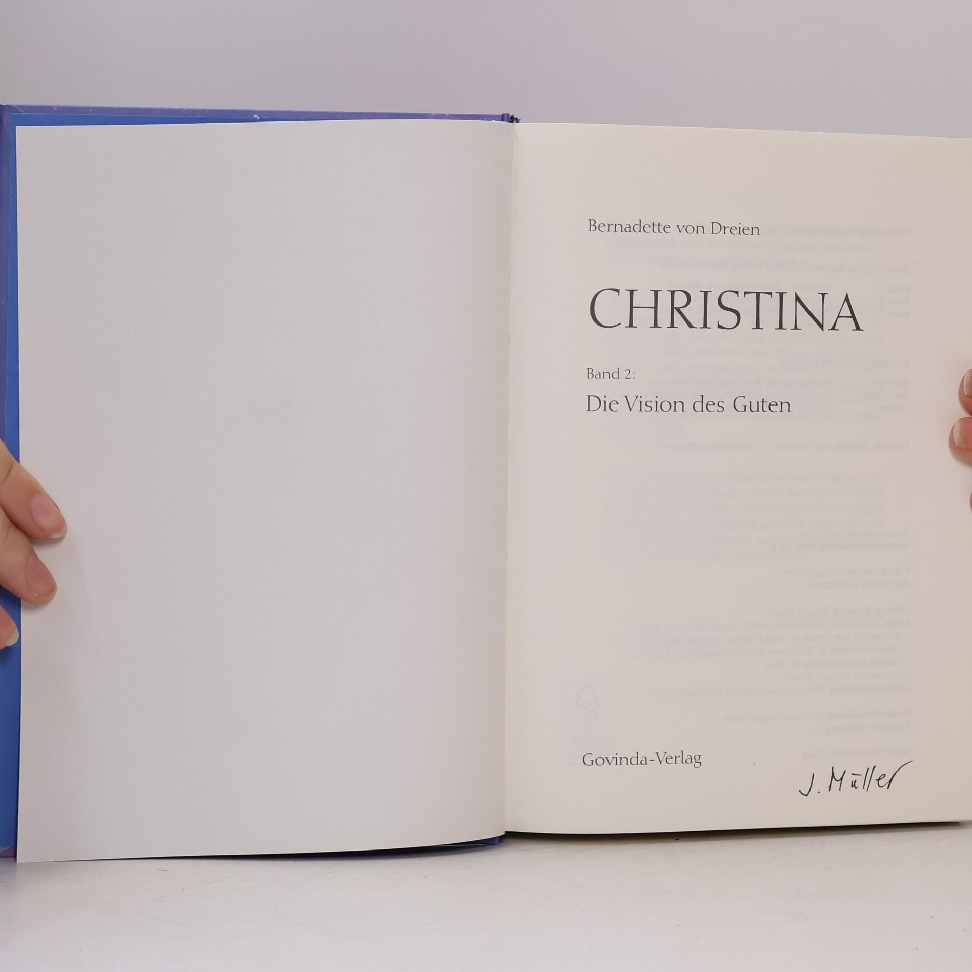 Bernadette von Dreien Christina Die Vision des Guten