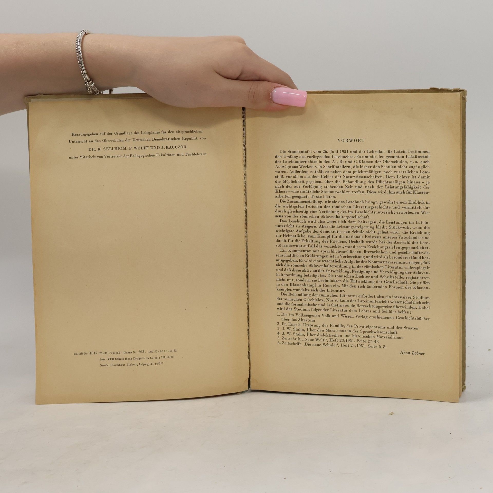 Kolektív autorov Lateinisches Lesebuch