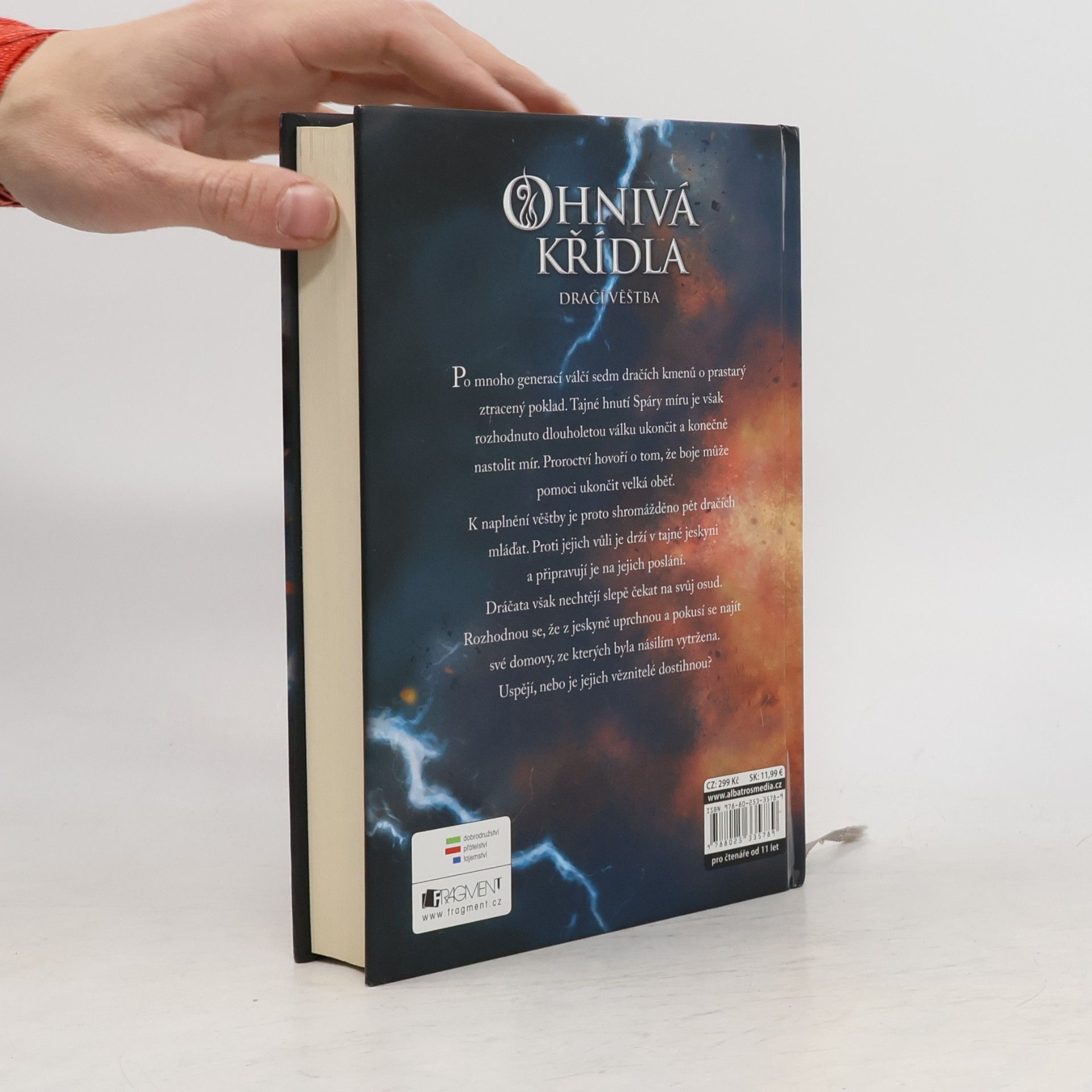 Tui Sutherland Ohnivá křídla. Dračí věštba