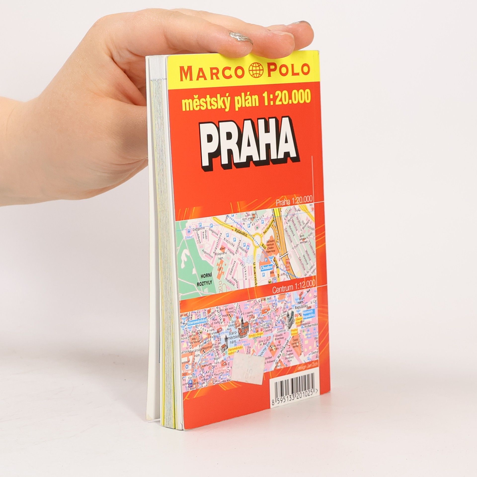 Collectif d'auteurs Praha Městský plán 1:20 000