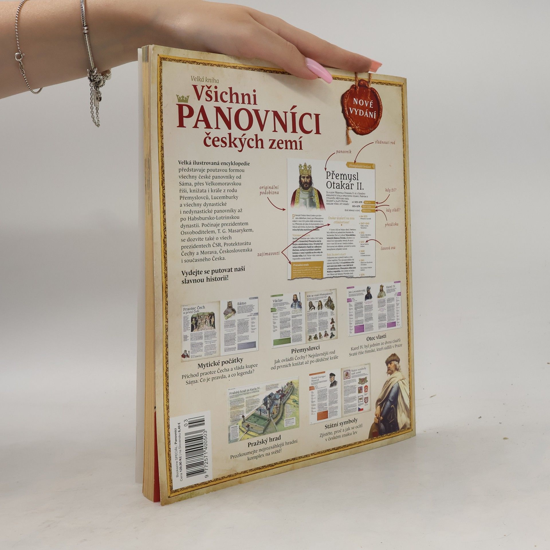 Jan Hora Všichni panovníci českých zemí : od roku 623 po současnost