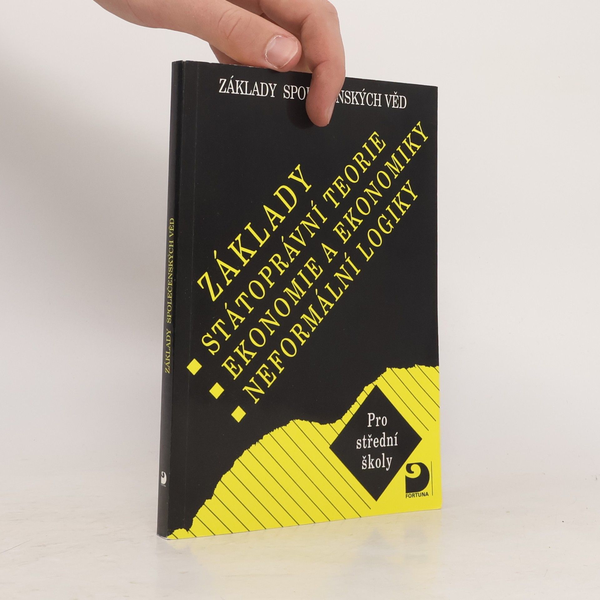 Bohuslav Eichler Základy státoprávní teorie, ekonomie a ekonomiky, neformální logiky