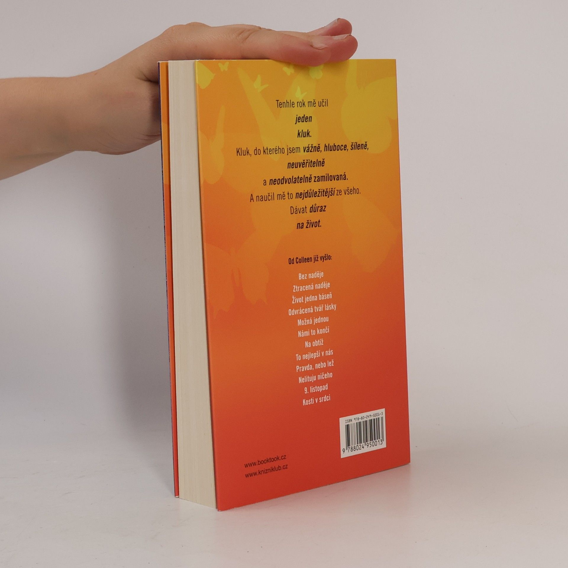 Colleen Hoover Život jedna báseň