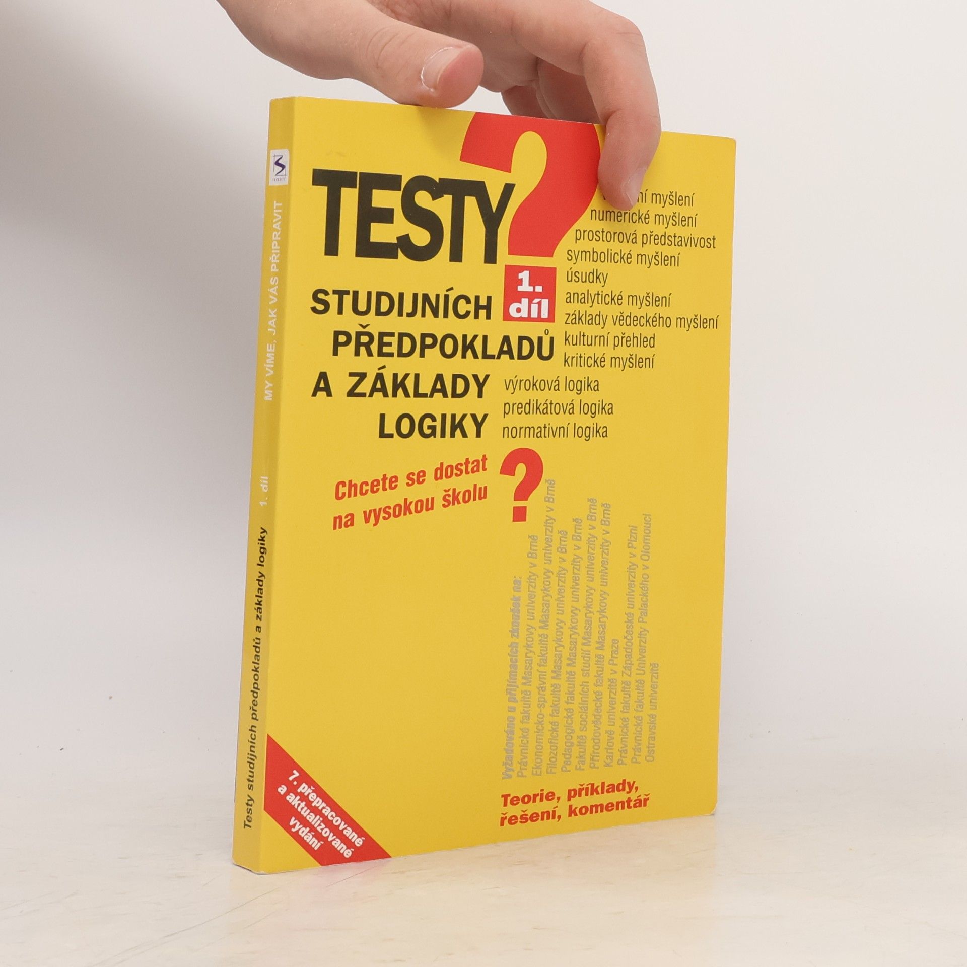 Testy studijních předpokladů a základy logiky - 1. díl