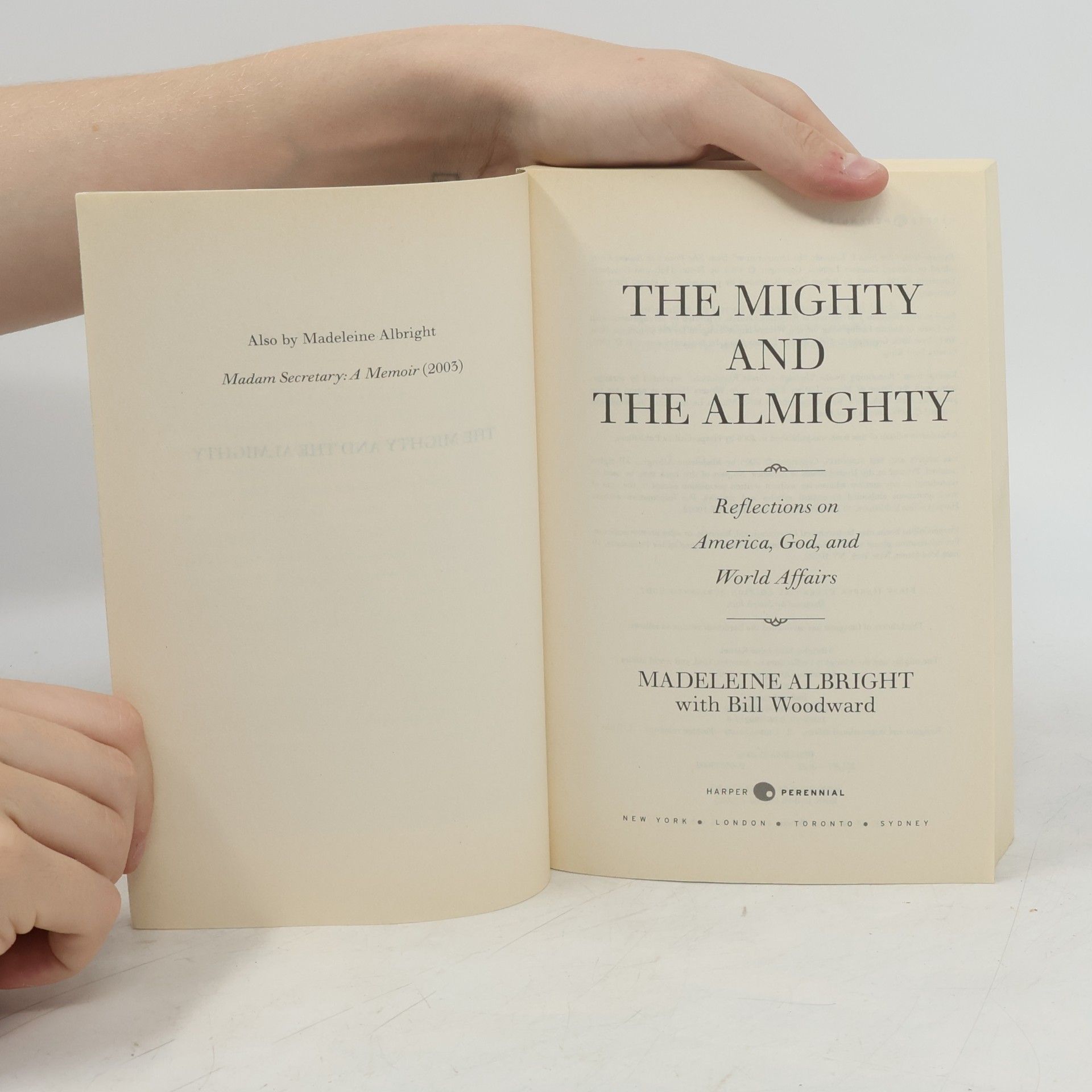 Madeleine Korbel Albright The Mighty and the Almighty