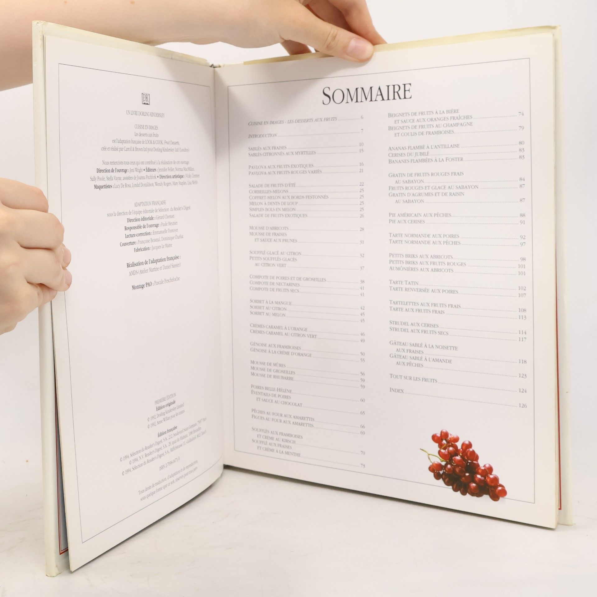 Collectif Les desserts aux fruits