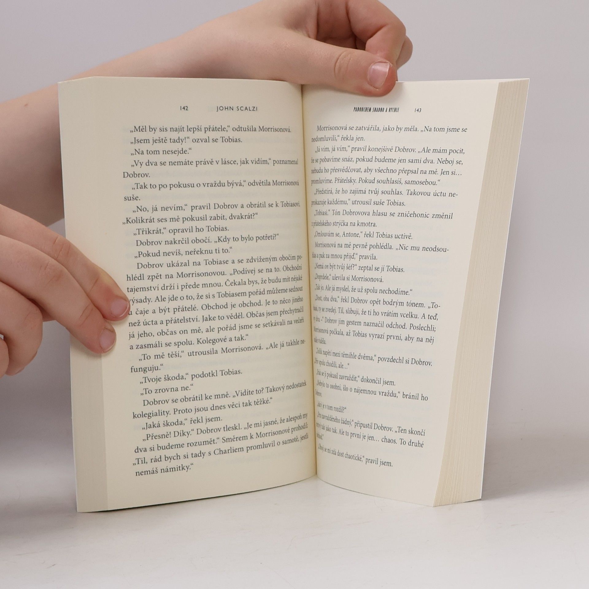 John Scalzi Padouchem snadno a rychle