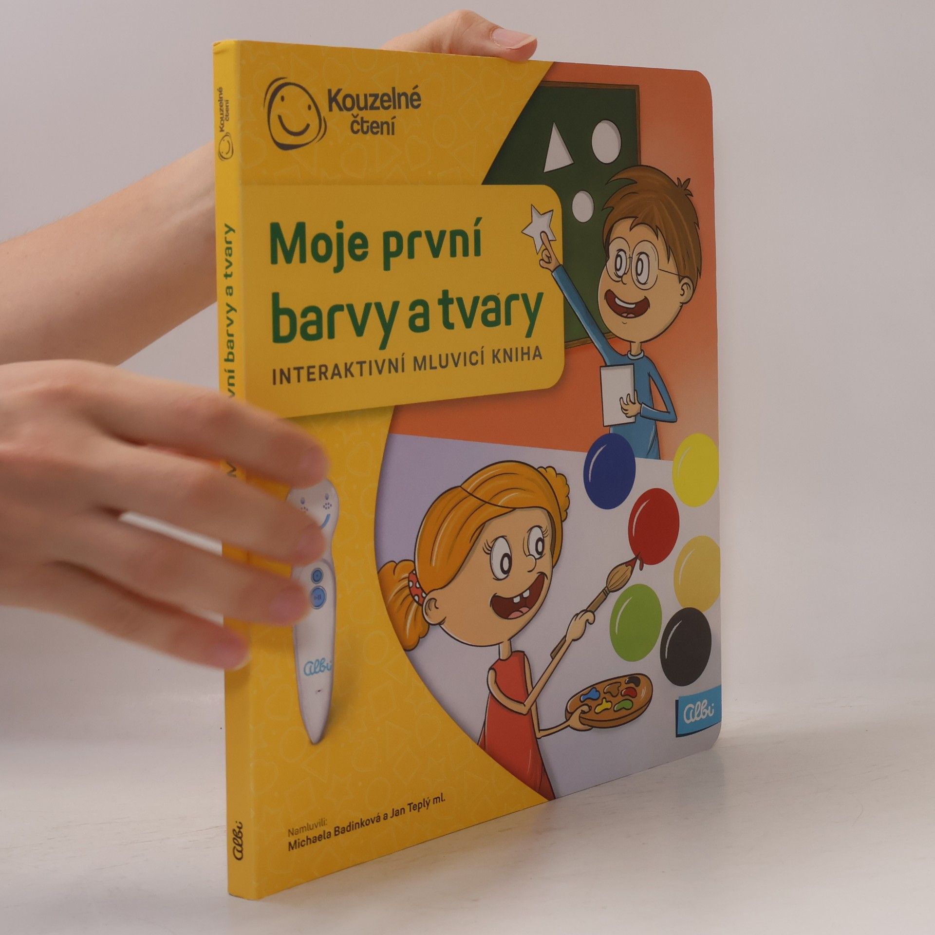 Zuzana Slánská Moje první barvy a tvary. Interaktivní mluvící kniha