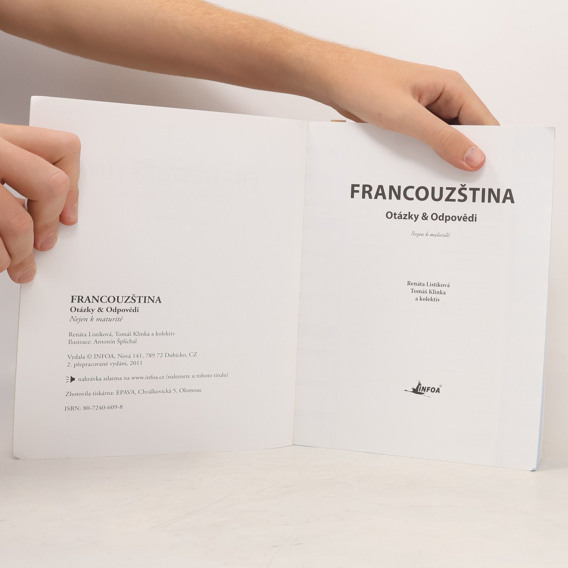 Renáta Listíková Francouzština : otázky & odpovědi : nejen k maturitě
