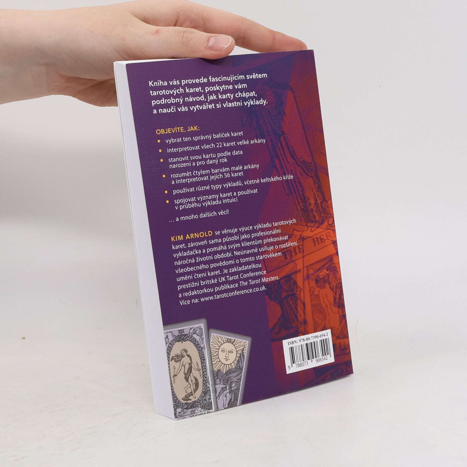 Kim Arnold Tarot pro každého. Jak číst tarotové karty a rozumět jejich poselství