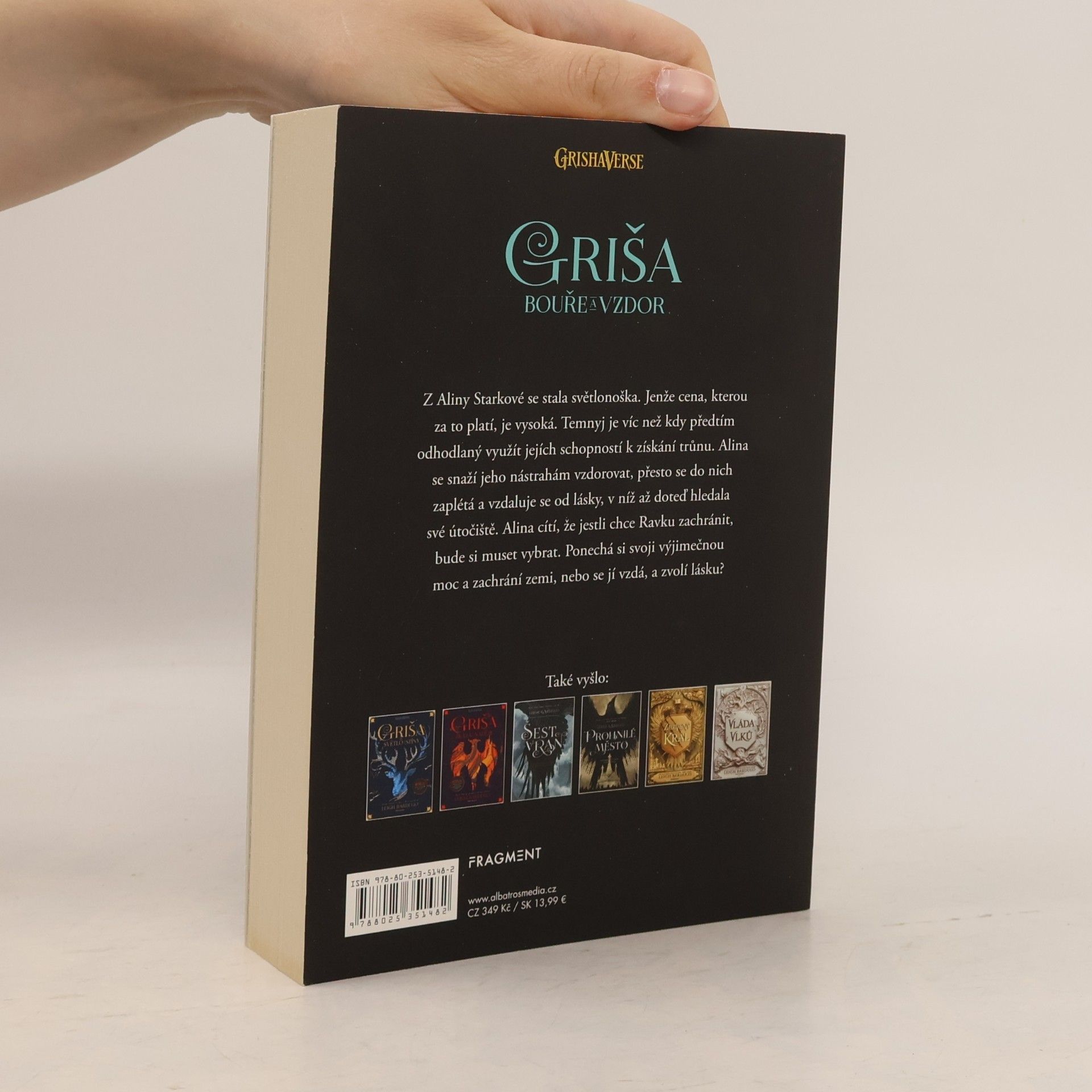 Leigh Bardugo Griša. Bouře a vzdor