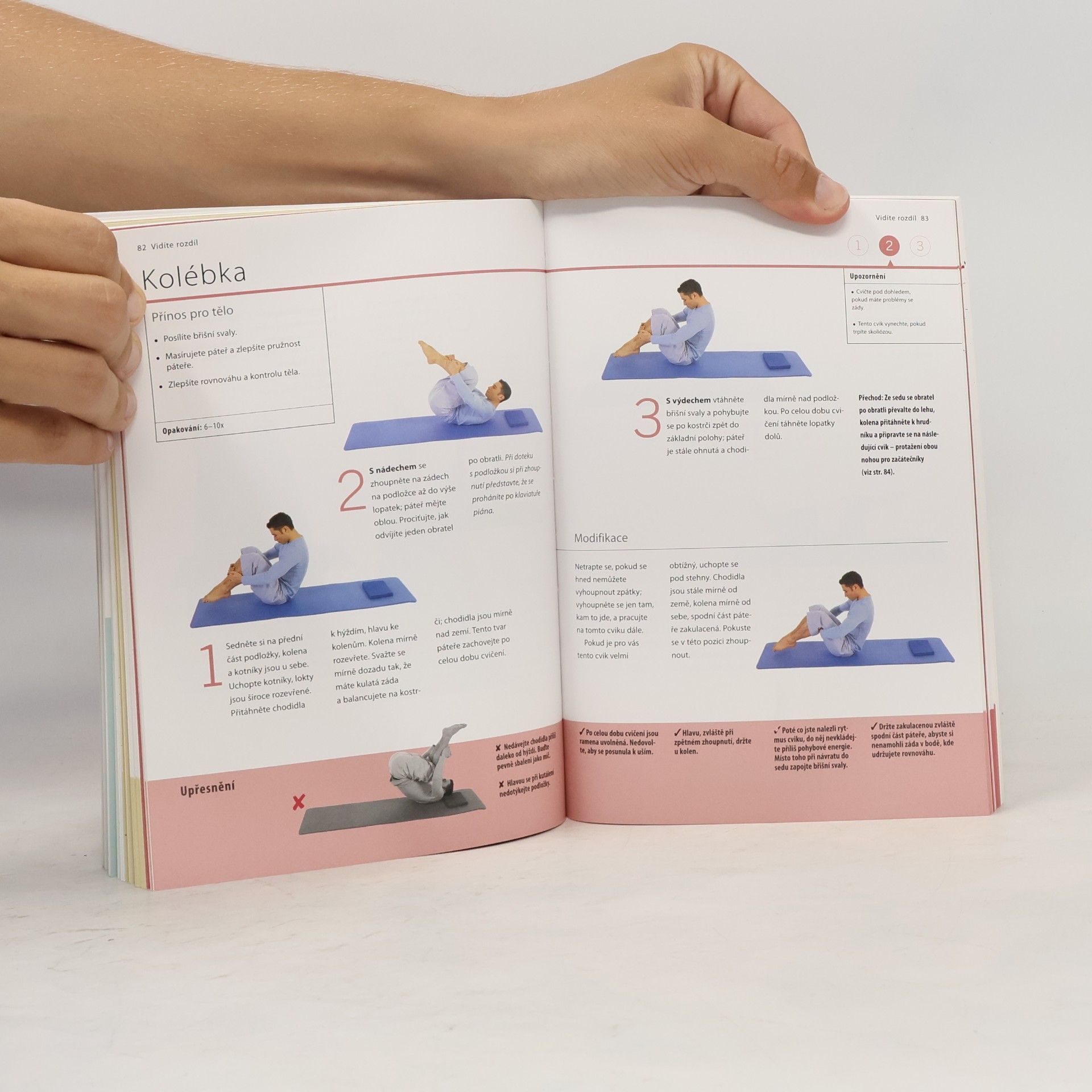 Jennifer Dufton Cvičení pilates