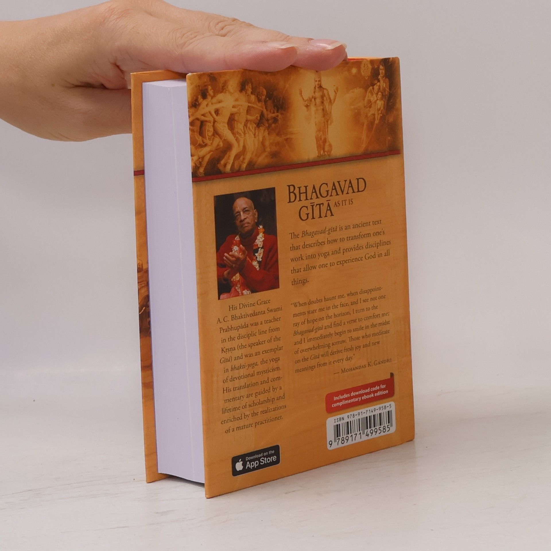 A. C. Bhaktivédánta Svámí Prabhupáda Bhagavadgita as it is