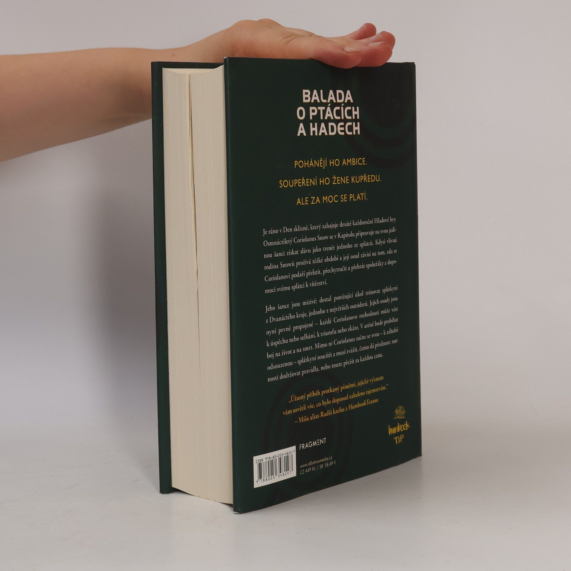 Suzanne Collins Balada o ptácích a hadech