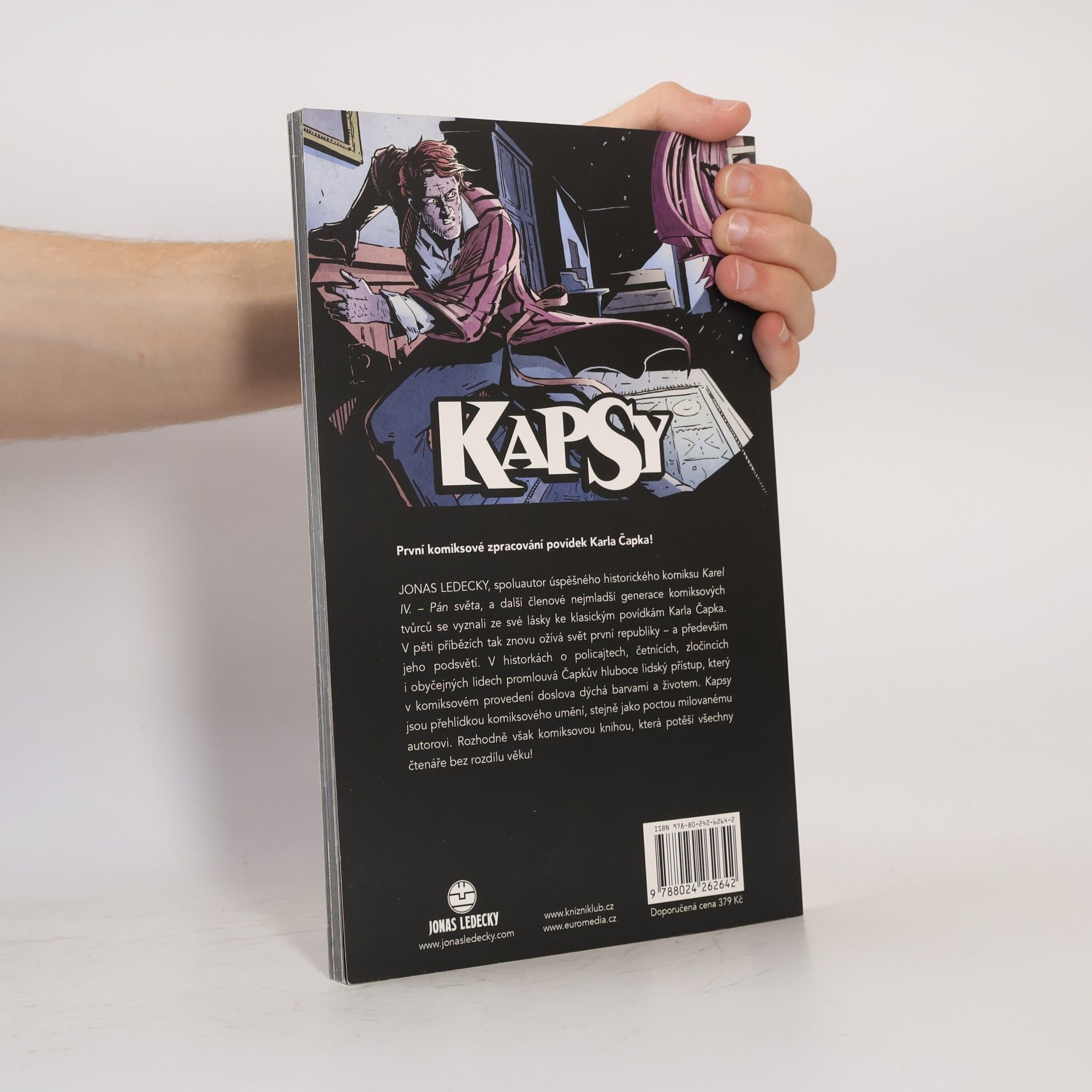 Jonáš Ledecký Kapsy: podle povídek Karla Čapka