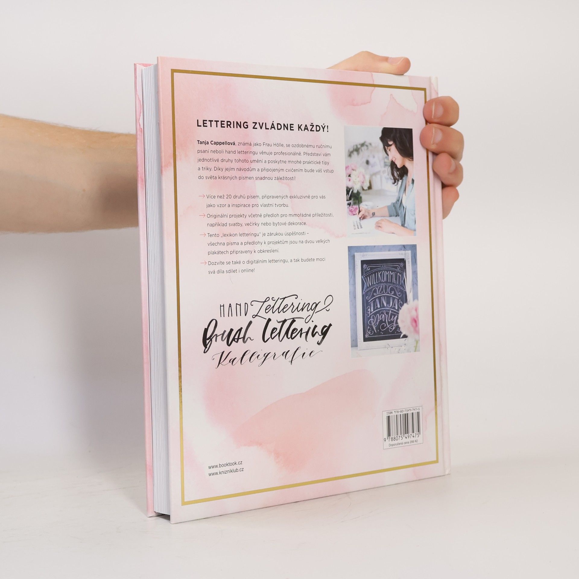 Tanja Cappell Abeceda krasopsaní : základy letteringu krok za krokem