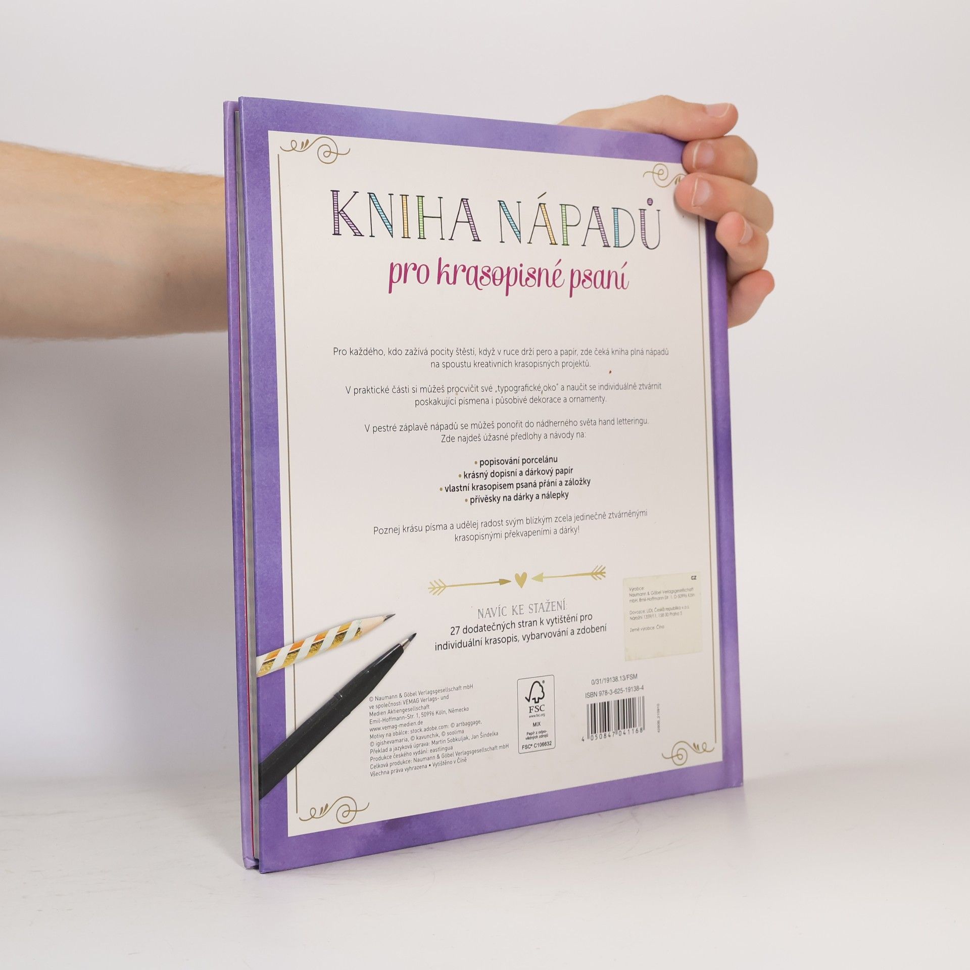 Kolektiv autorů Kniha nápadů pro krasopisné psaní