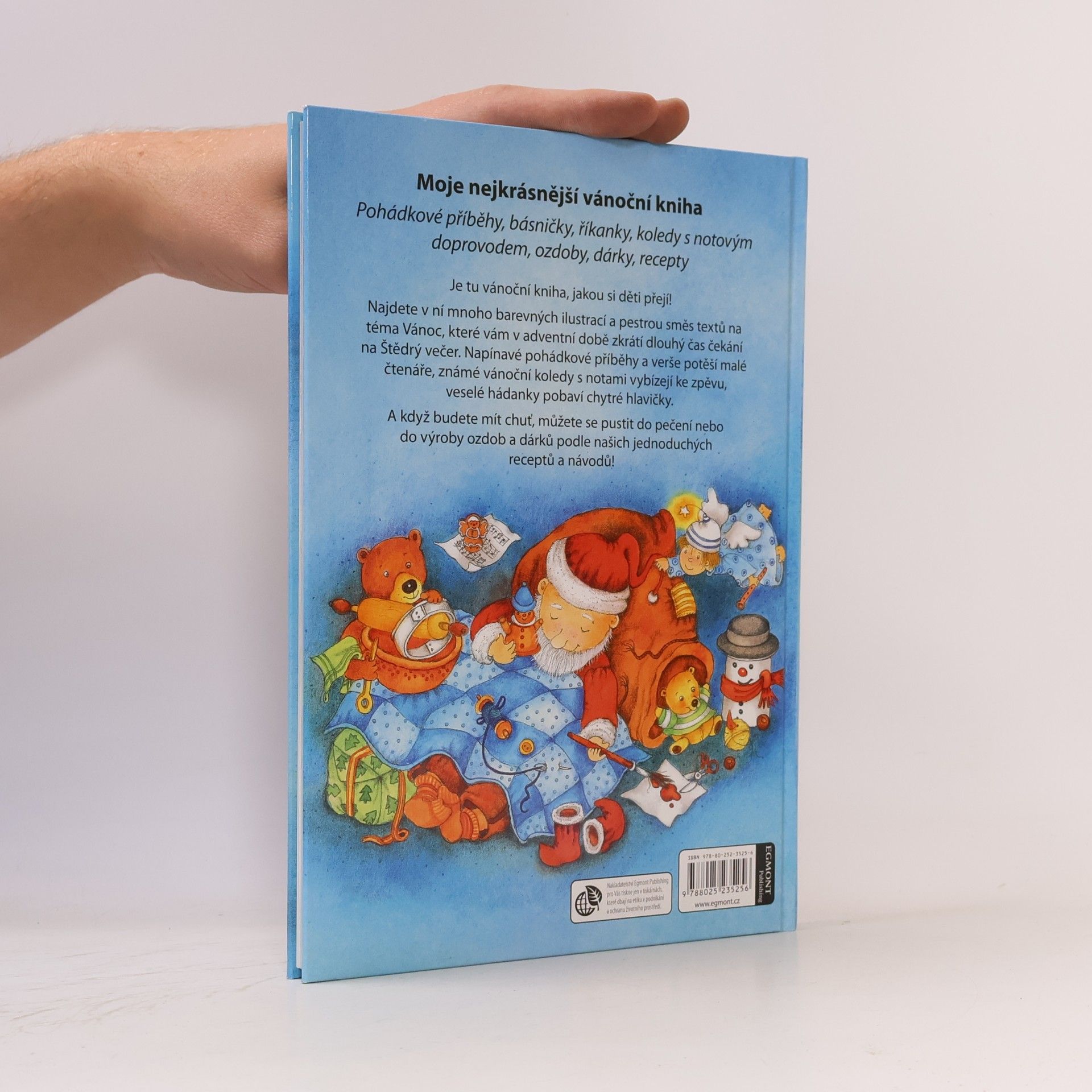 Autorenkollektiv Moje nejkrásnější vánoční kniha. Pohádkové příběhy psané velkým písmem