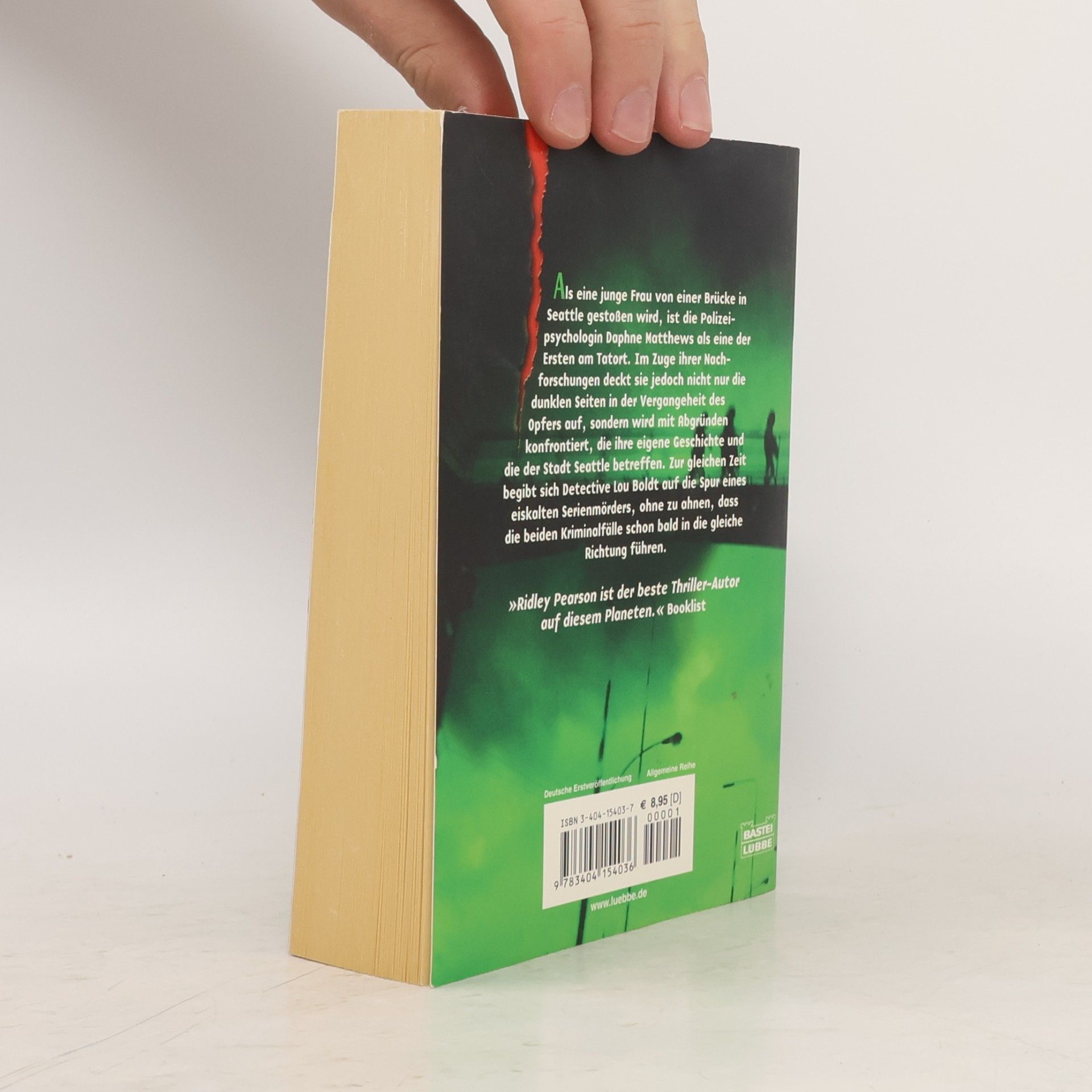 Ridley Pearson Über dem Abgrund